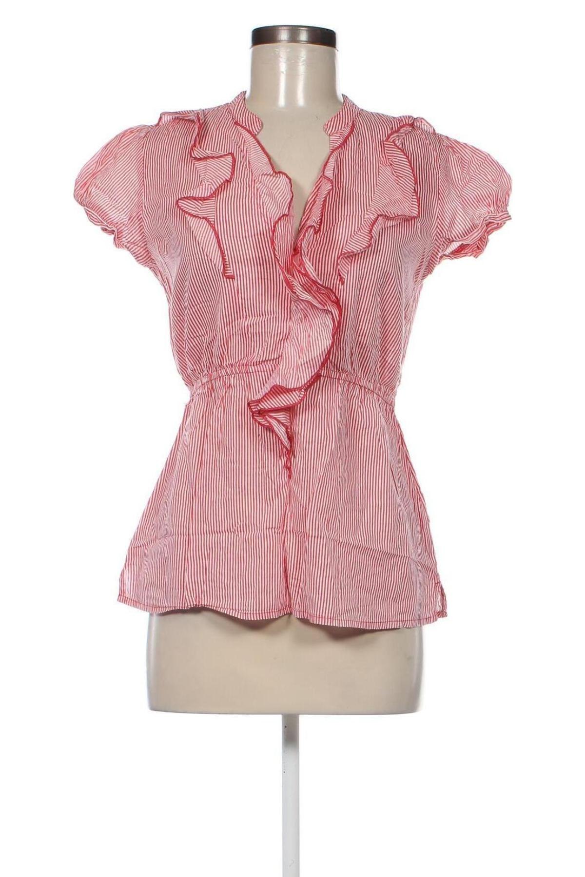 Дамска блуза H&M, Размер M, Цвят Червен, Цена 20,86 лв.