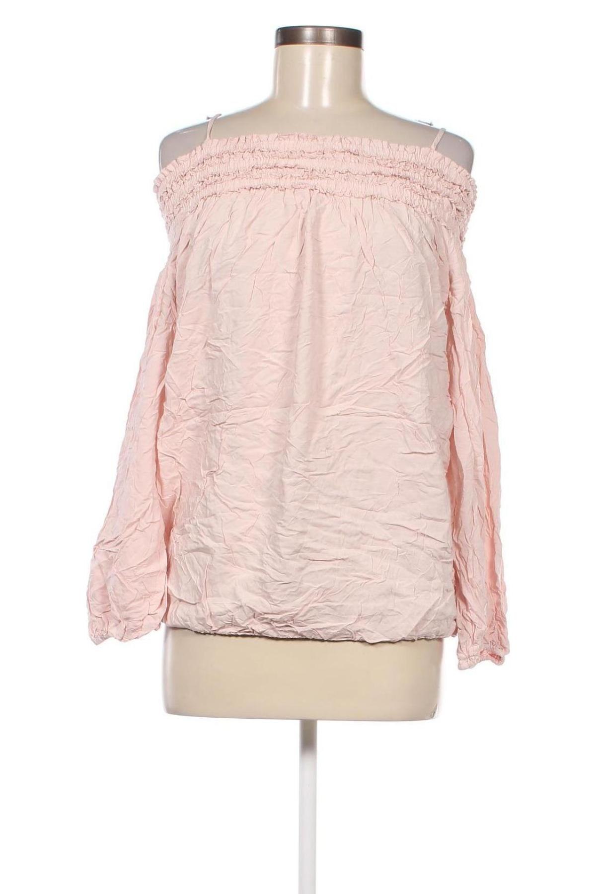Γυναικεία μπλούζα H&M, Μέγεθος M, Χρώμα Ρόζ , Τιμή 3,17 €