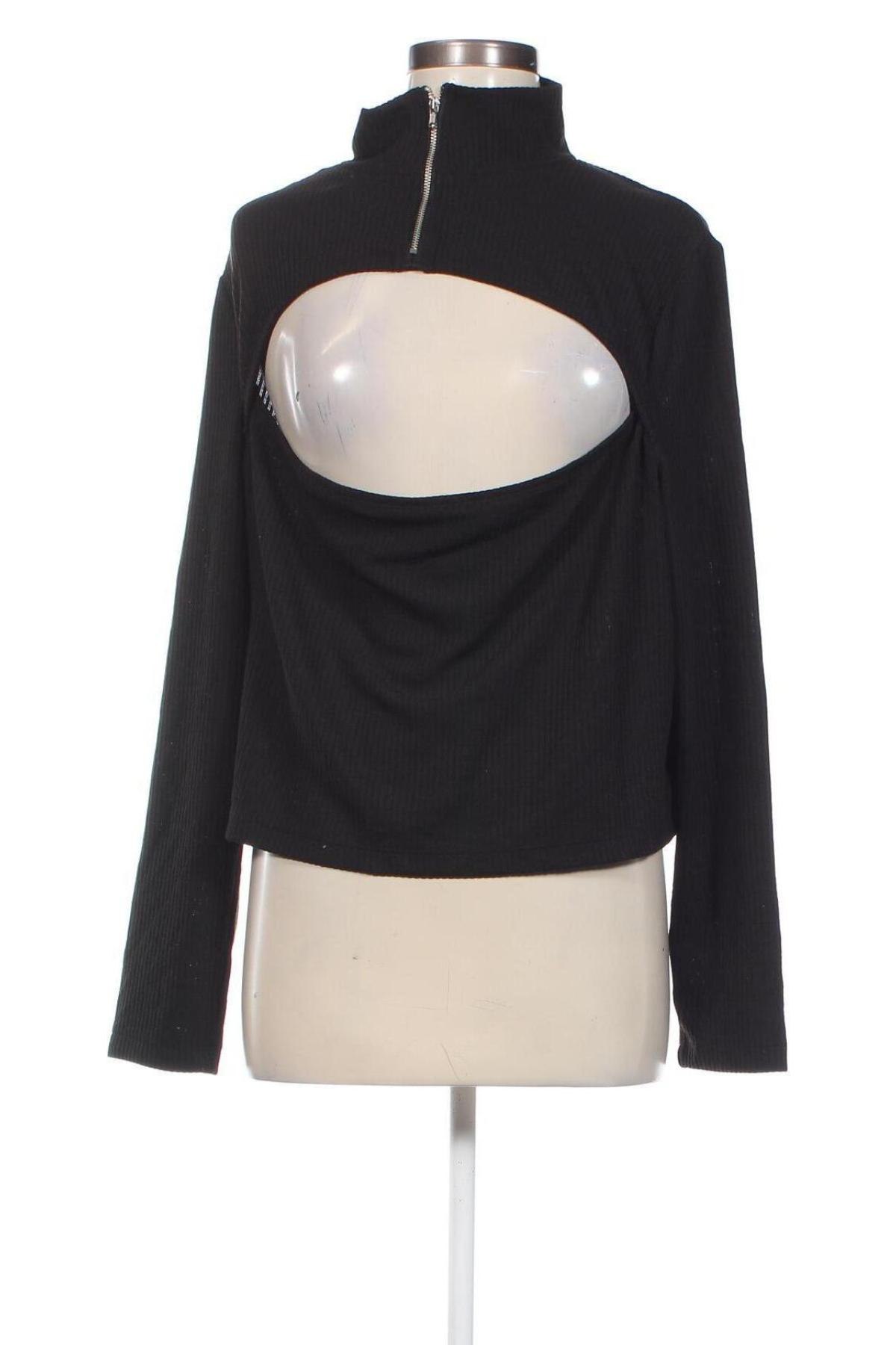 Γυναικεία μπλούζα H&M, Μέγεθος L, Χρώμα Μαύρο, Τιμή 1,76 €