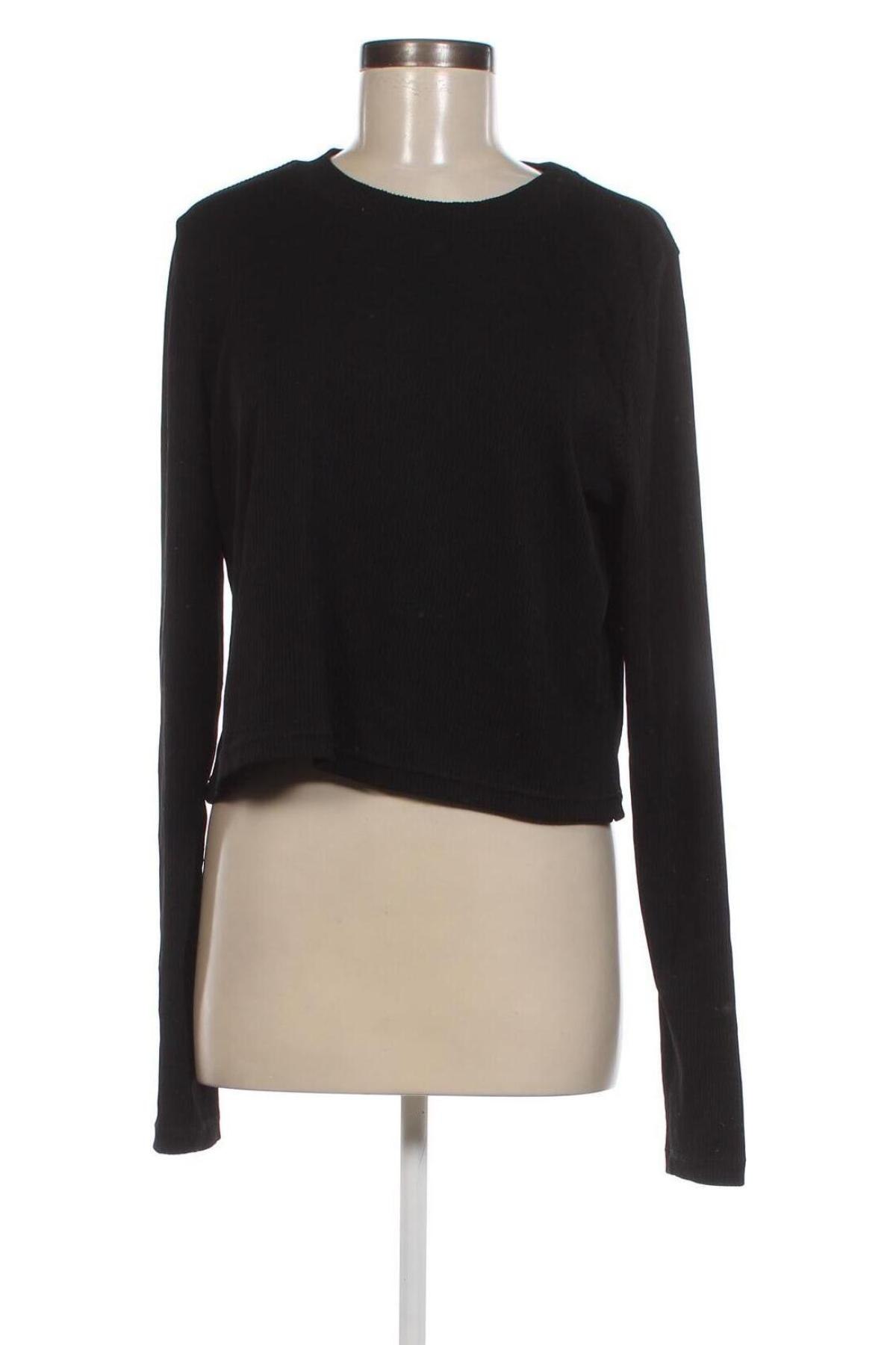 Дамска блуза H&M, Размер L, Цвят Черен, Цена 3,04 лв.