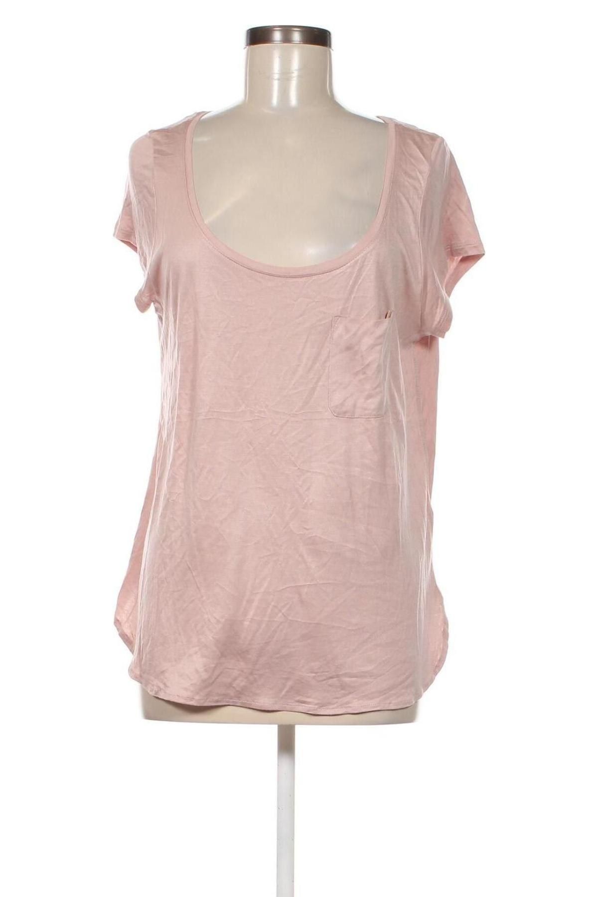 Дамска блуза H&M, Размер L, Цвят Пепел от рози, Цена 19,00 лв.