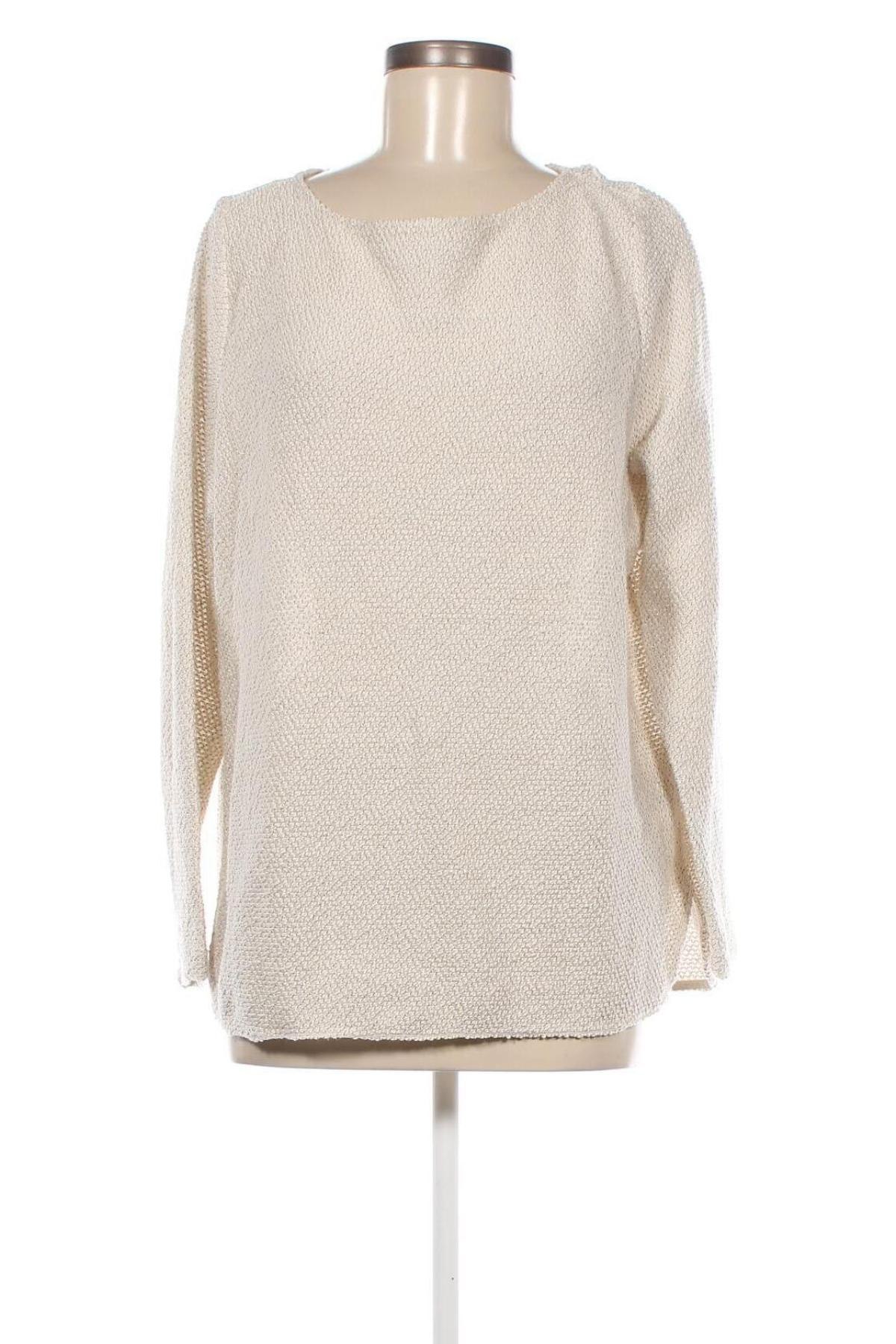 Дамска блуза H&M, Размер L, Цвят Бежов, Цена 3,04 лв.