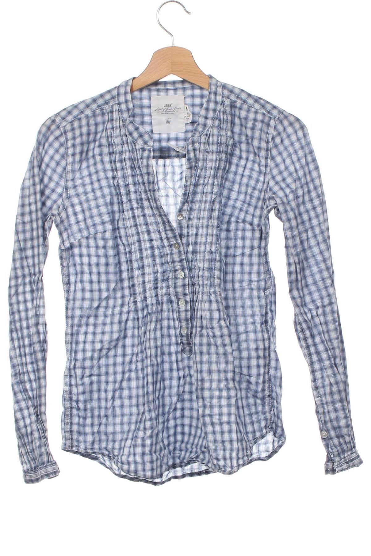 Γυναικεία μπλούζα H&M L.O.G.G., Μέγεθος XS, Χρώμα Πολύχρωμο, Τιμή 4,96 €
