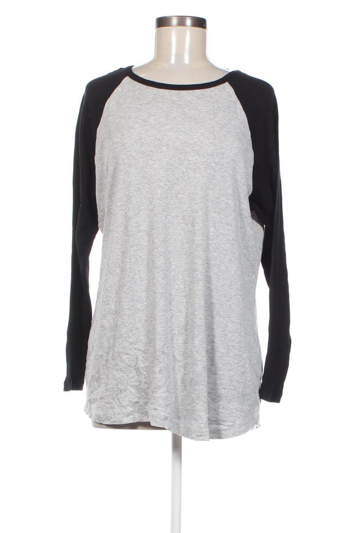 Γυναικεία μπλούζα H&M L.O.G.G., Μέγεθος XL, Χρώμα Γκρί, Τιμή 4,82 €