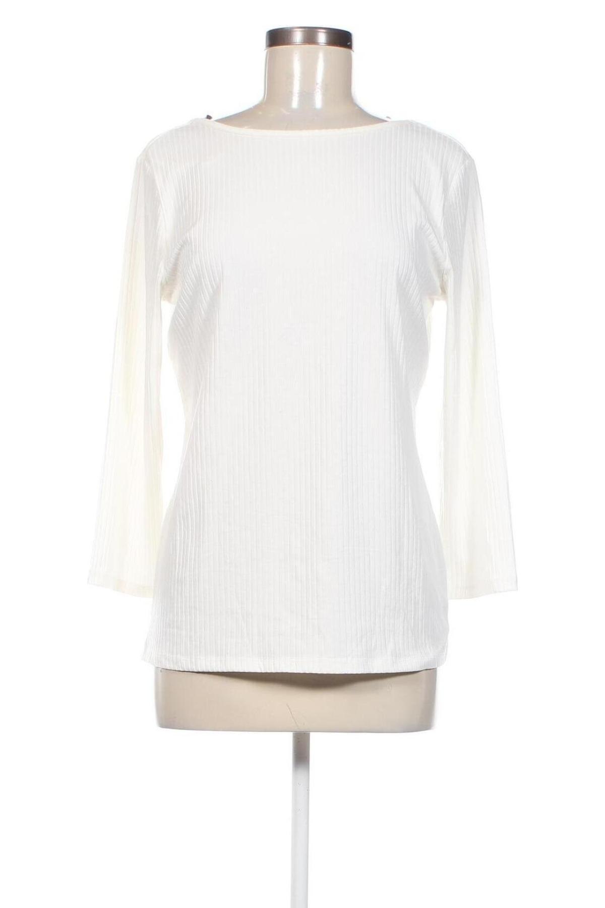 Γυναικεία μπλούζα H&M L.O.G.G., Μέγεθος L, Χρώμα Λευκό, Τιμή 11,75 €