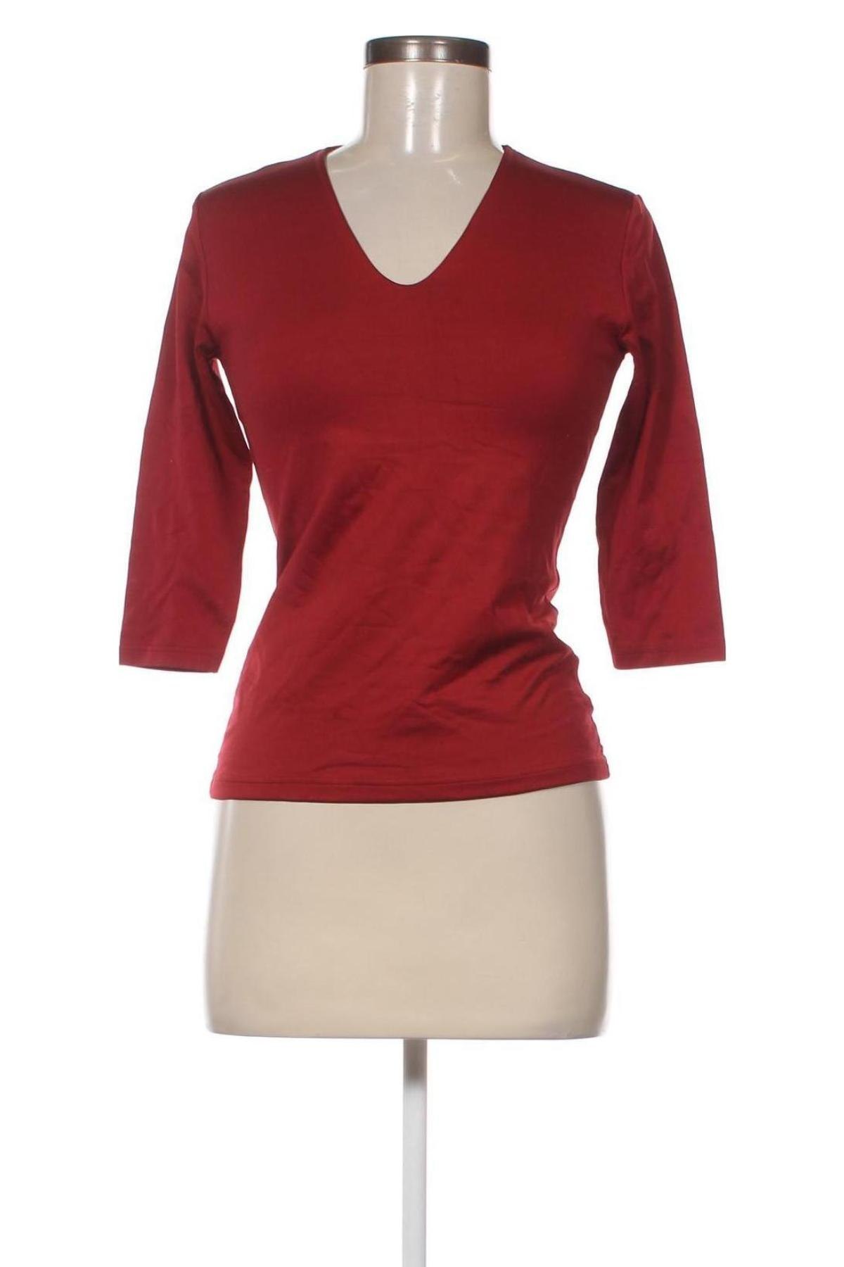 Дамска блуза Hennes, Размер S, Цвят Червен, Цена 19,00 лв.