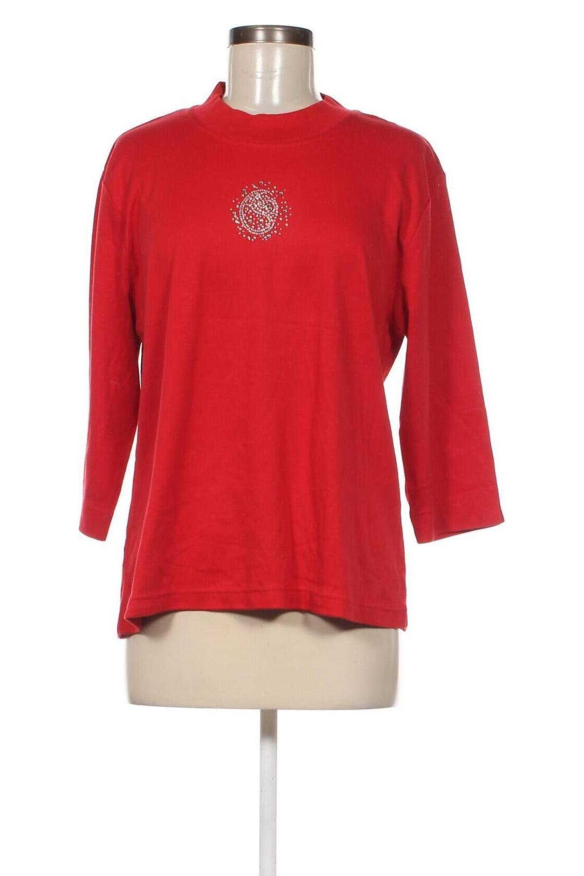 Дамска блуза Hs Navigazione, Размер L, Цвят Червен, Цена 6,46 лв.