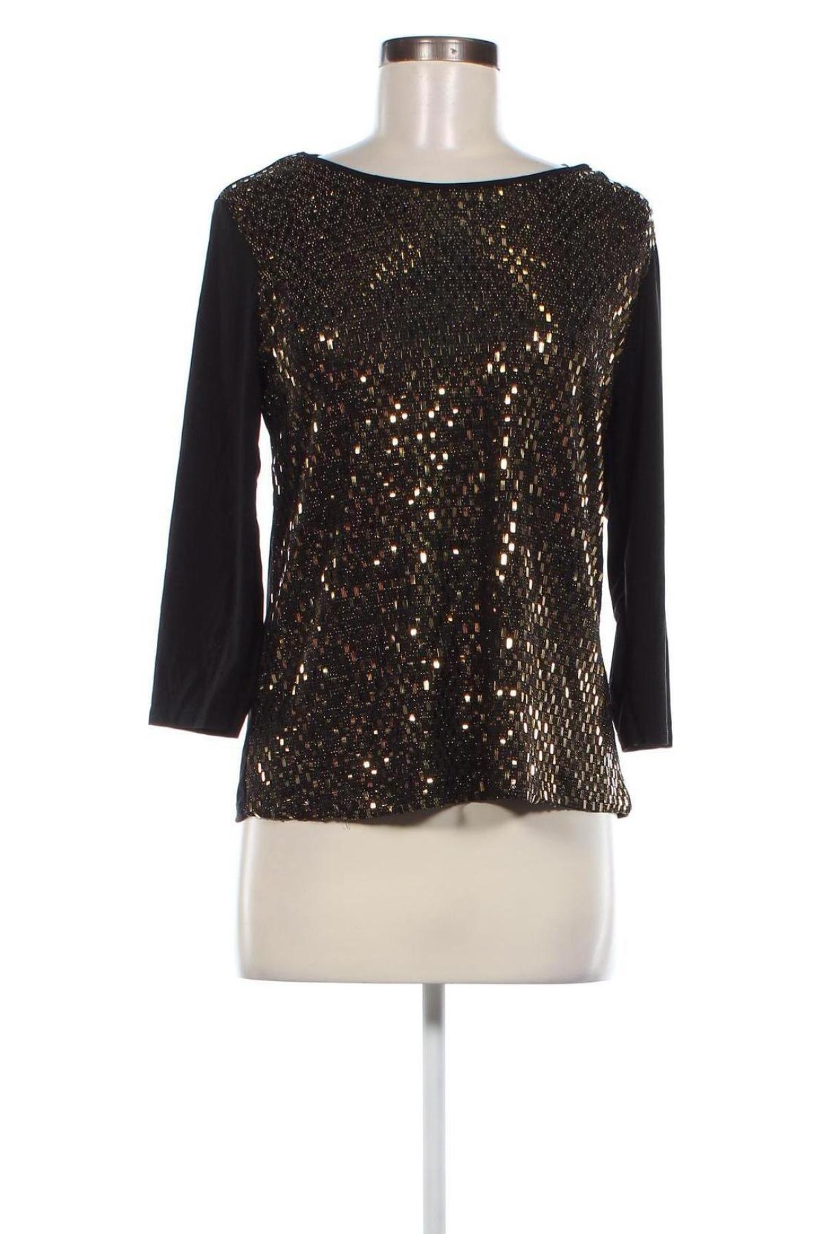 Дамска блуза Imagini, Размер M, Цвят Черен, Цена 6,65 лв.