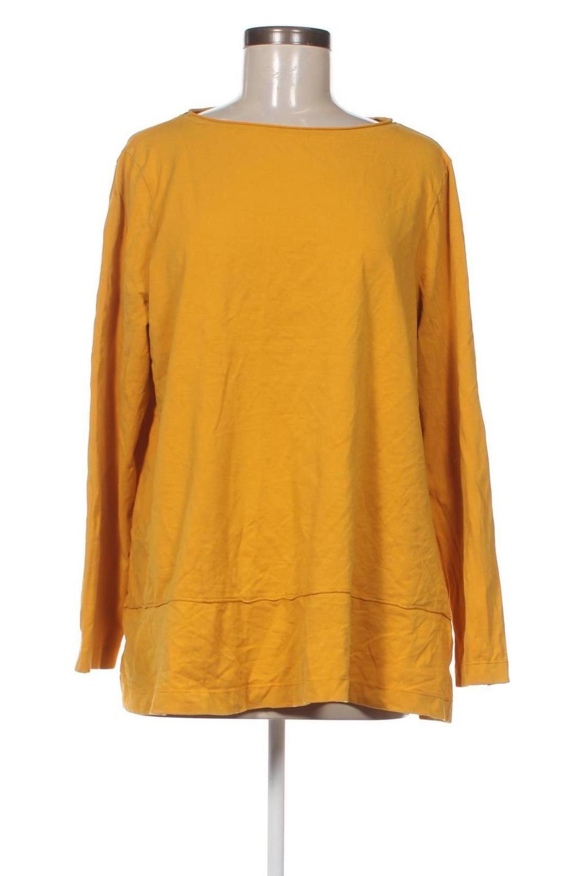Γυναικεία μπλούζα Ischiko, Μέγεθος XL, Χρώμα Κίτρινο, Τιμή 21,03 €