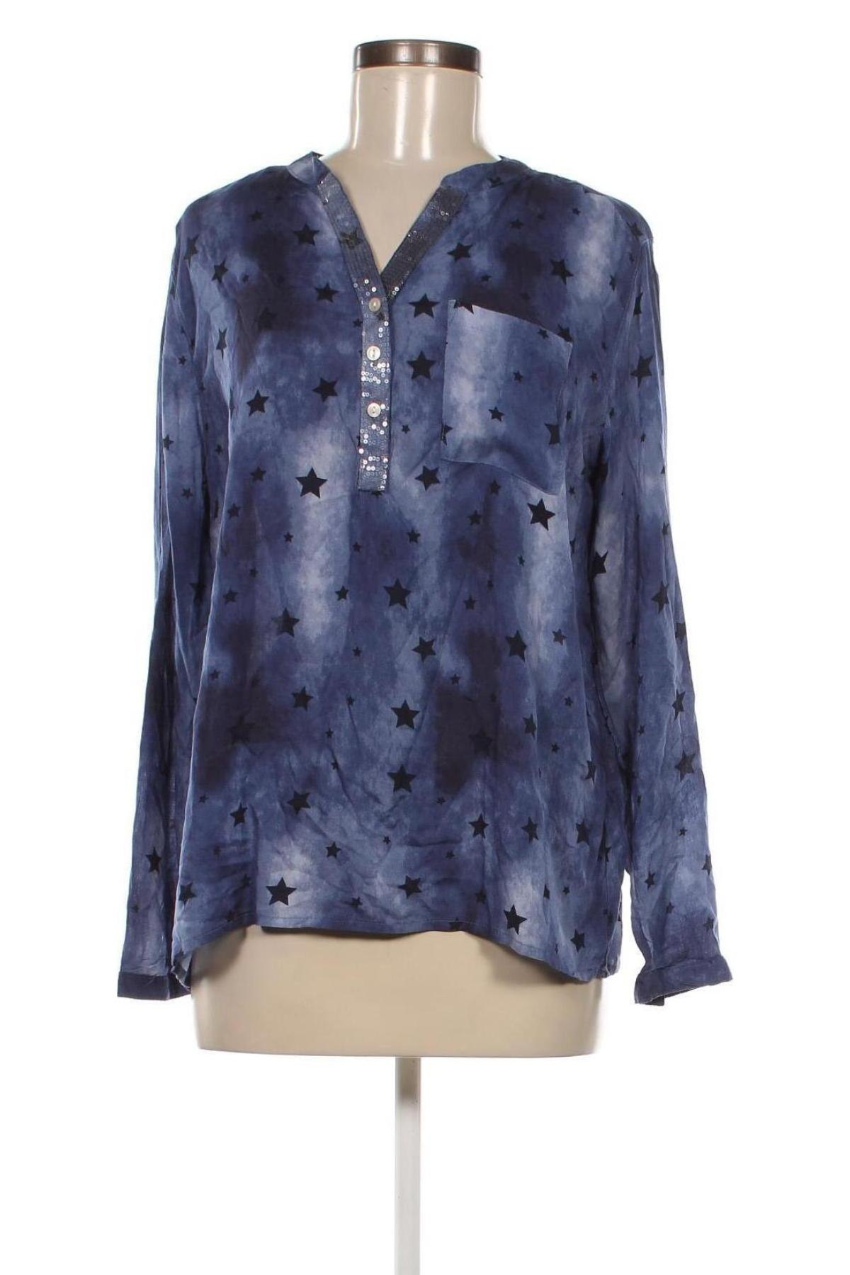 Damen Shirt Janina, Größe M, Farbe Blau, Preis € 2,74