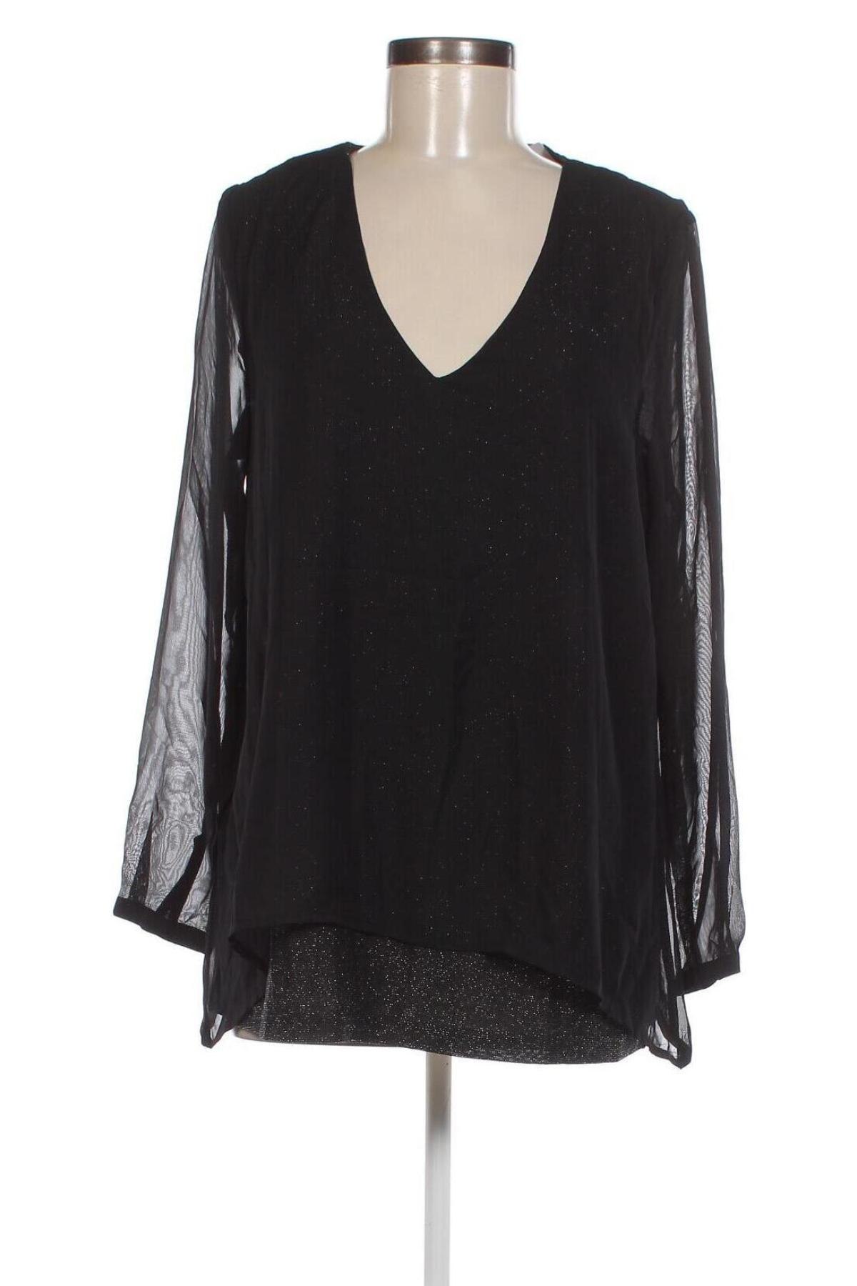 Дамска блуза Janina, Размер M, Цвят Черен, Цена 4,94 лв.