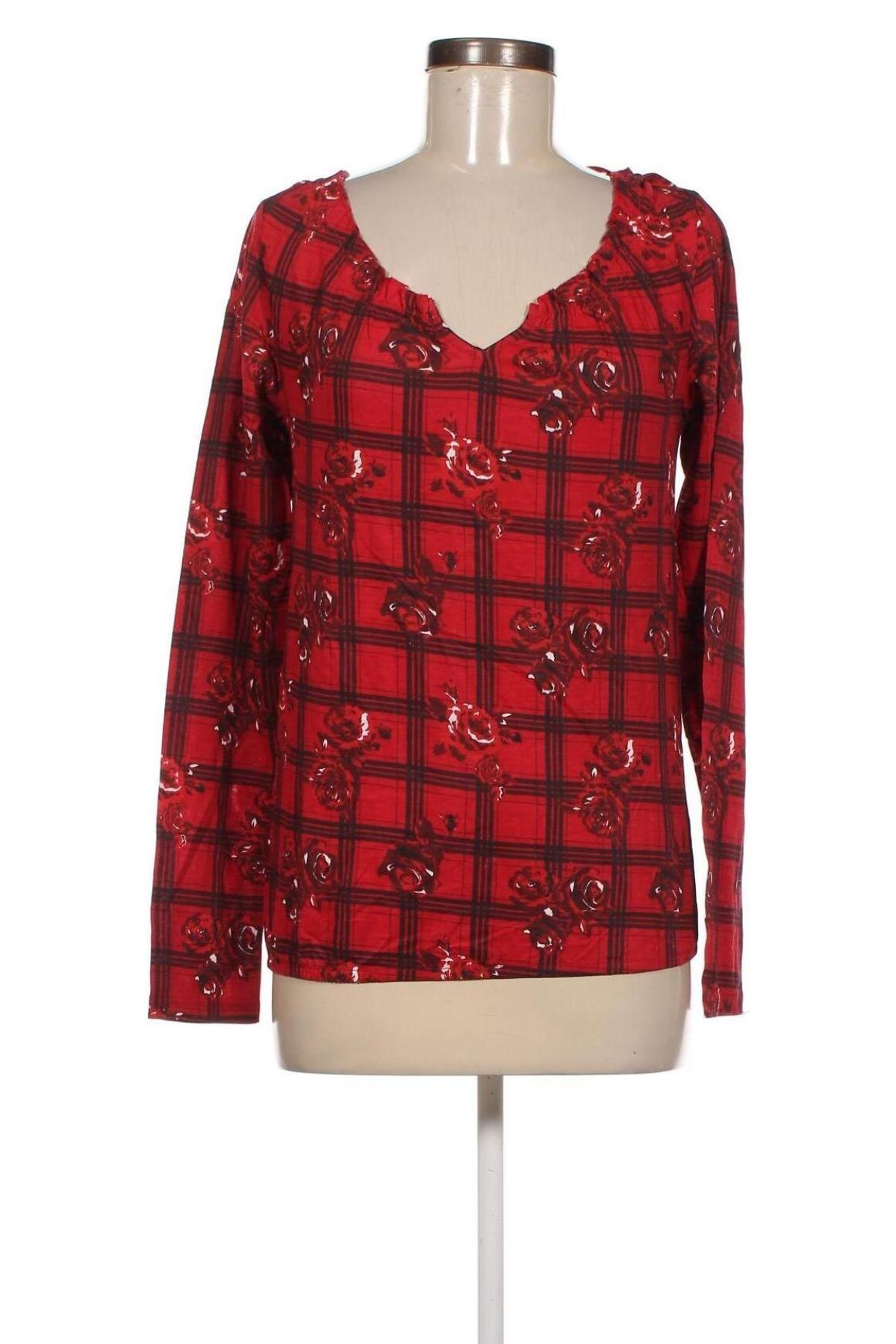 Γυναικεία μπλούζα Jean Pascale, Μέγεθος XS, Χρώμα Κόκκινο, Τιμή 1,76 €
