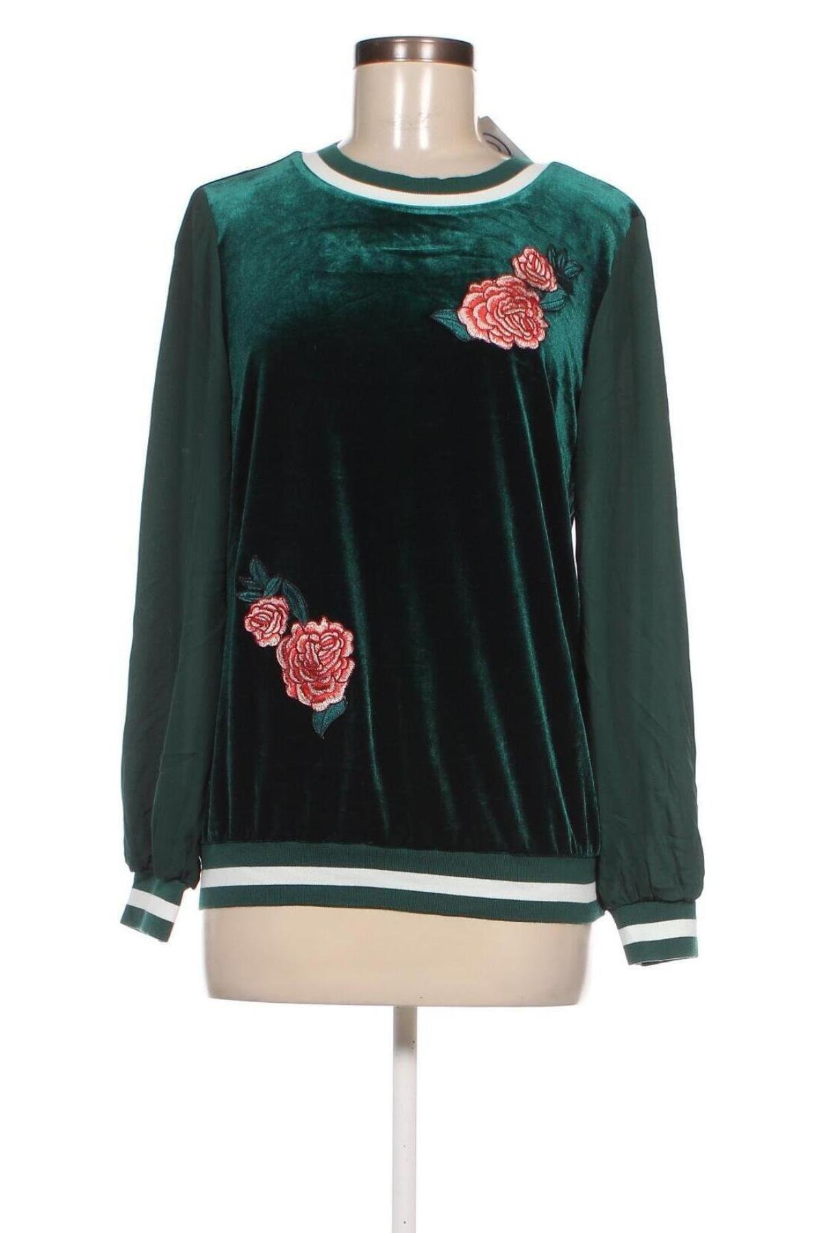 Дамска блуза Judith Williams, Размер S, Цвят Зелен, Цена 6,65 лв.