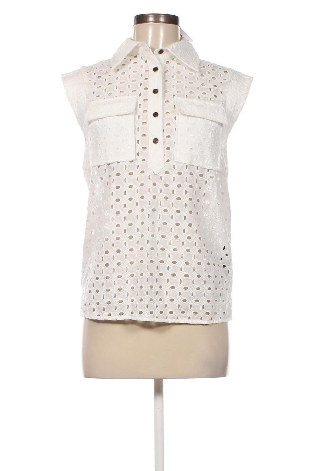 Γυναικεία μπλούζα Karen Millen, Μέγεθος XS, Χρώμα Λευκό, Τιμή 52,30 €