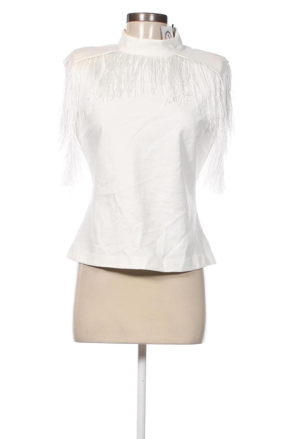 Дамска блуза Karen Millen, Размер XL, Цвят Бял, Цена 92,56 лв.