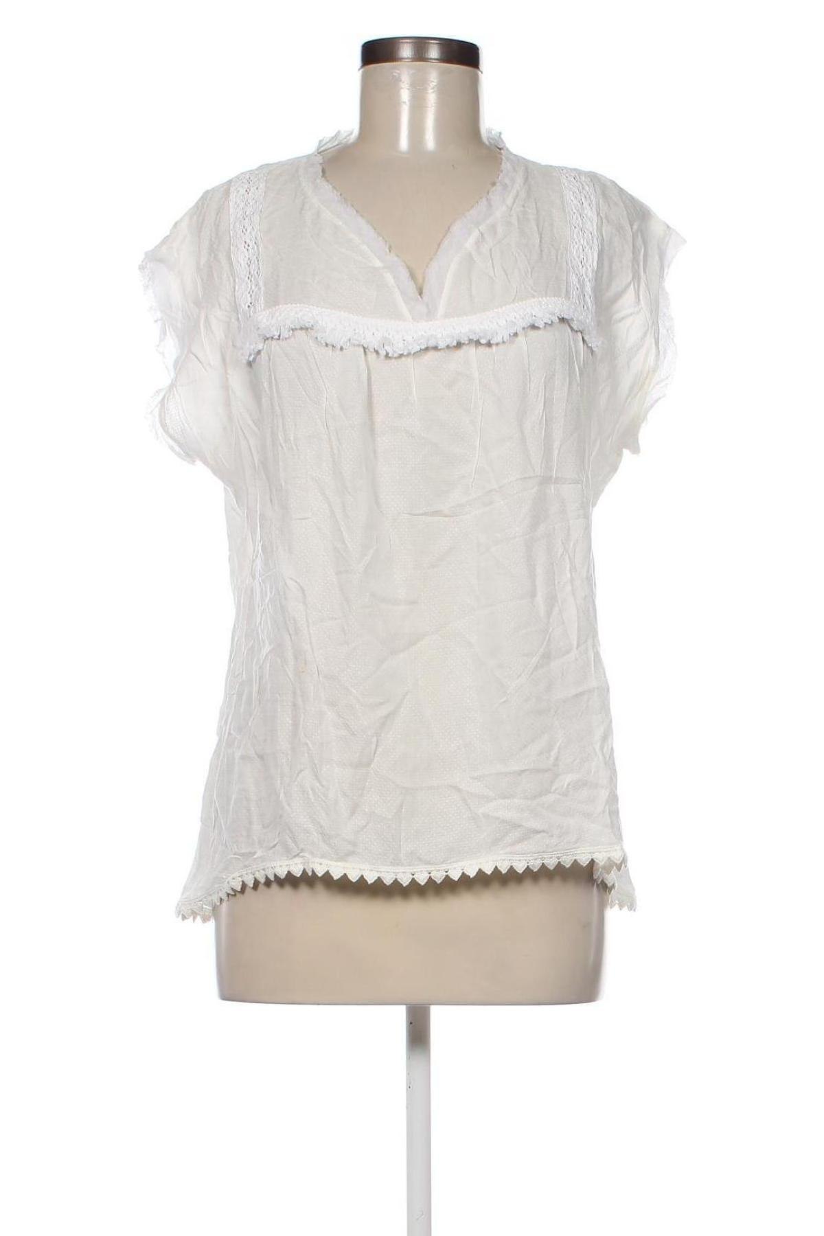 Дамска блуза Kocca, Размер M, Цвят Екрю, Цена 17,00 лв.