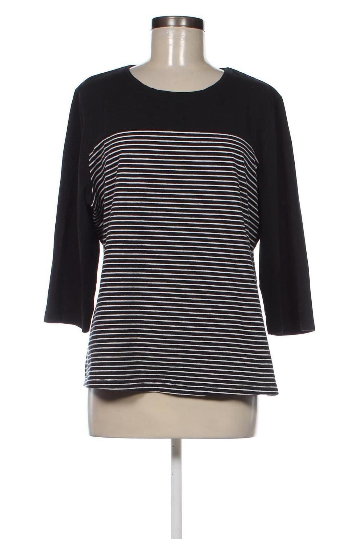 Γυναικεία μπλούζα Laura Torelli, Μέγεθος XL, Χρώμα Μαύρο, Τιμή 8,65 €