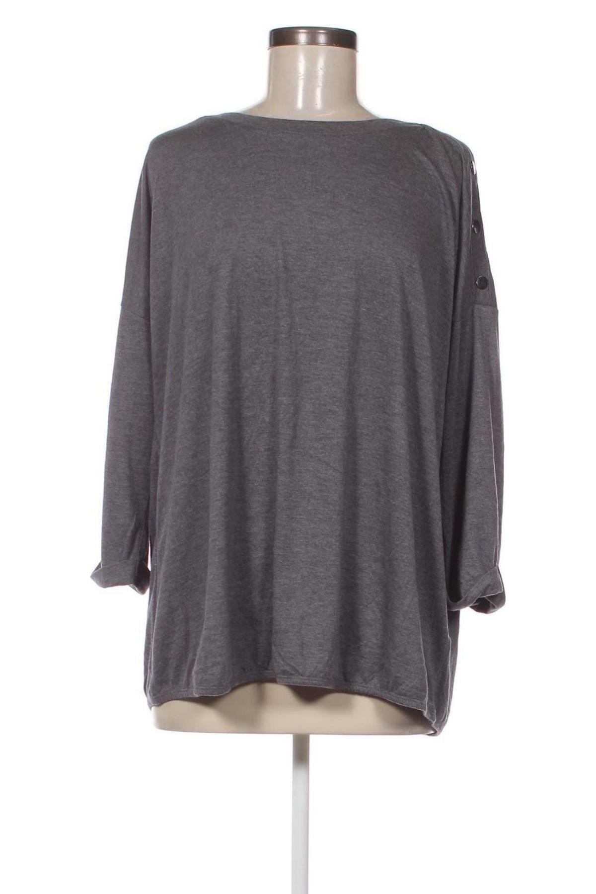 Damen Shirt Laura Torelli, Größe XL, Farbe Grau, Preis 6,35 €