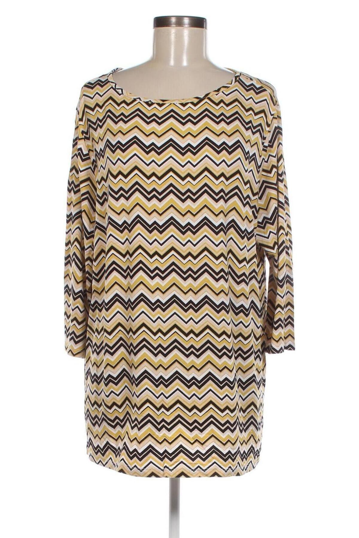 Дамска блуза Laura Torelli, Размер XXL, Цвят Многоцветен, Цена 14,25 лв.