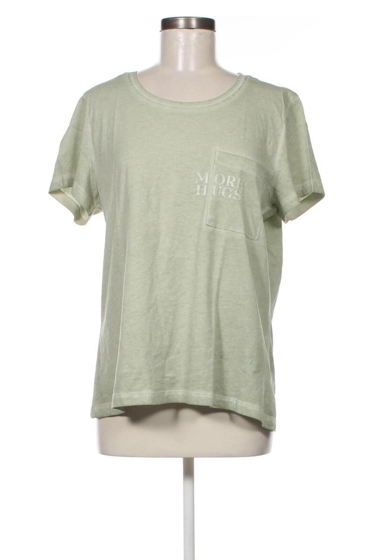 Дамска блуза Laura Torelli, Размер M, Цвят Зелен, Цена 19,00 лв.
