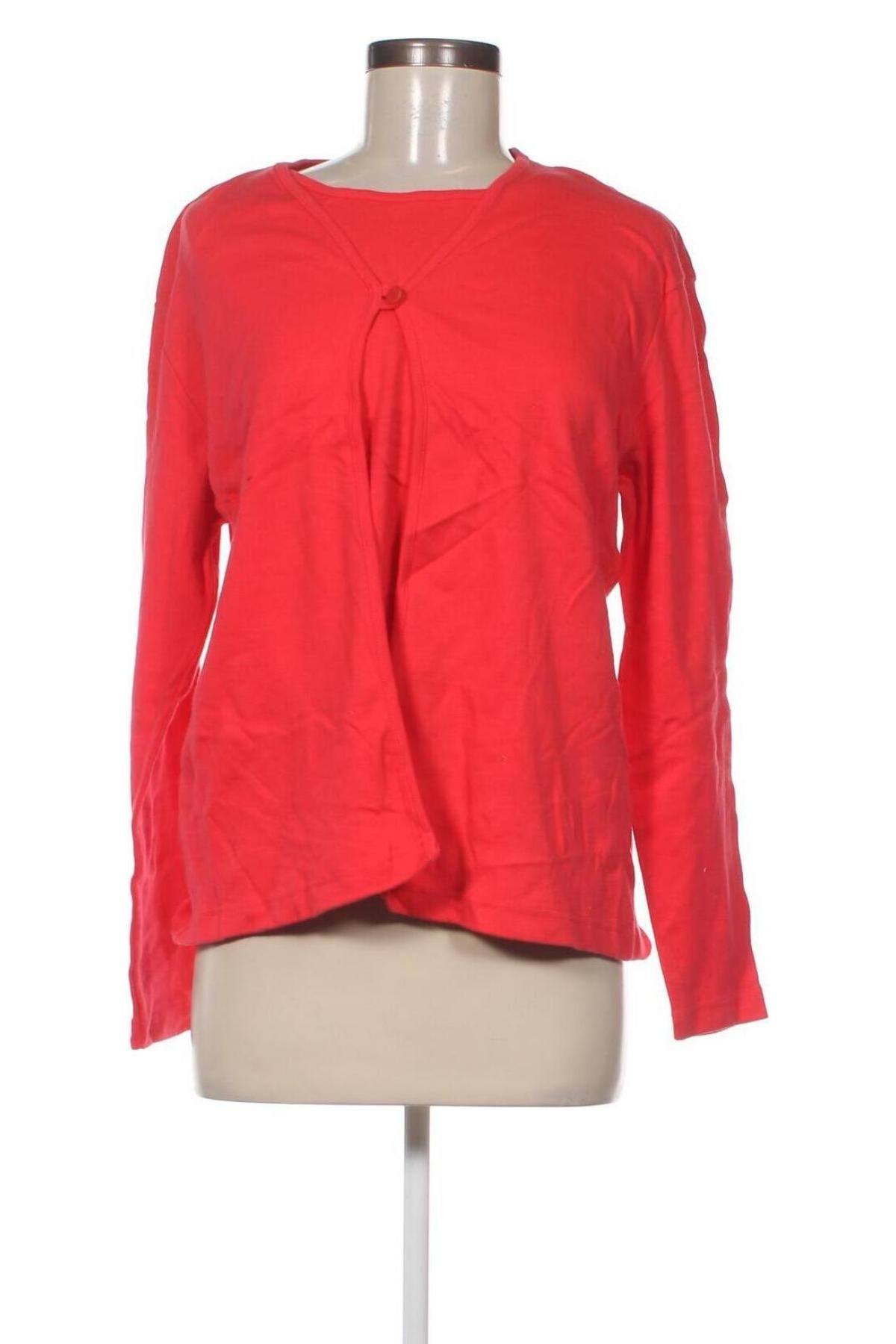 Γυναικεία μπλούζα Leonardo, Μέγεθος XXL, Χρώμα Κόκκινο, Τιμή 9,64 €
