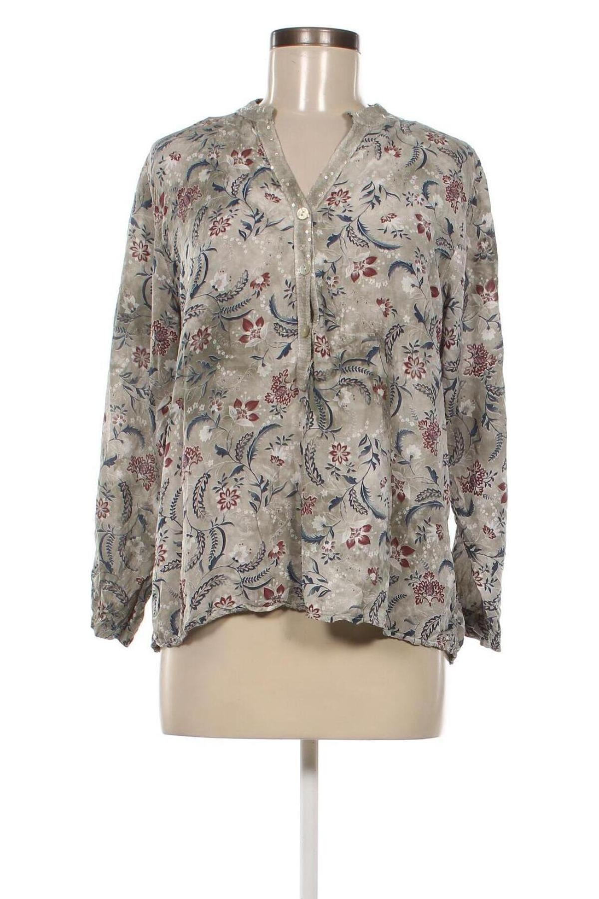 Дамска блуза Made In Italy, Размер XL, Цвят Многоцветен, Цена 19,14 лв.