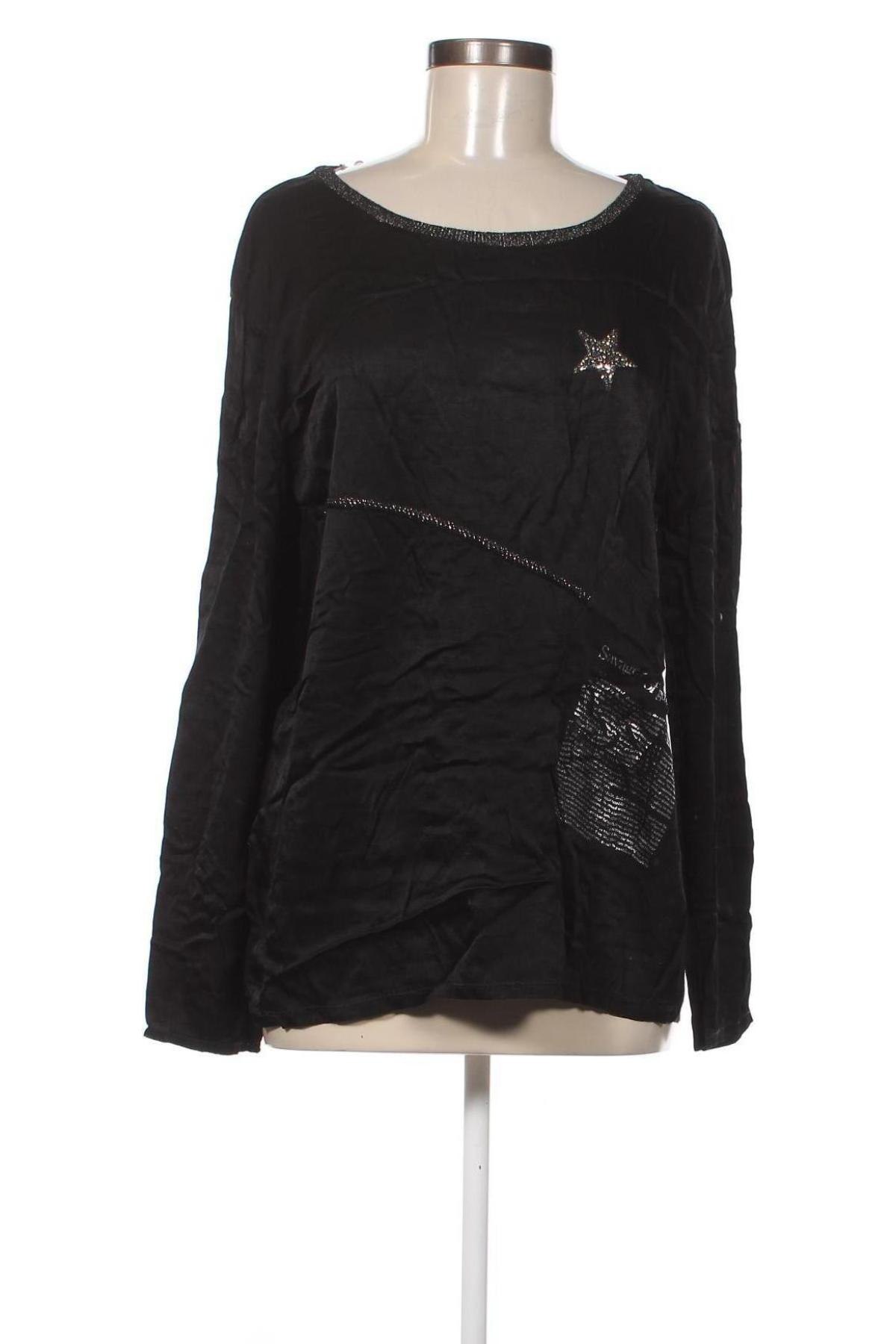 Damen Shirt Made In Italy, Größe M, Farbe Schwarz, Preis 13,22 €