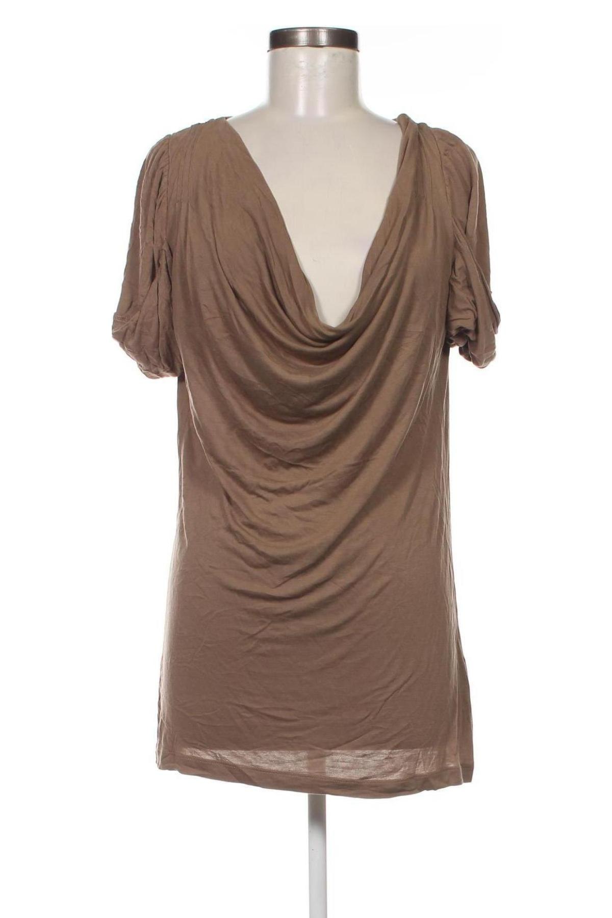 Дамска блуза Madonna, Размер L, Цвят Кафяв, Цена 4,37 лв.