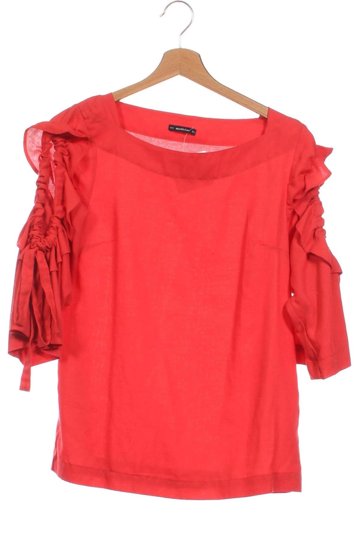 Damen Shirt Medicine, Größe XS, Farbe Rot, Preis € 4,04