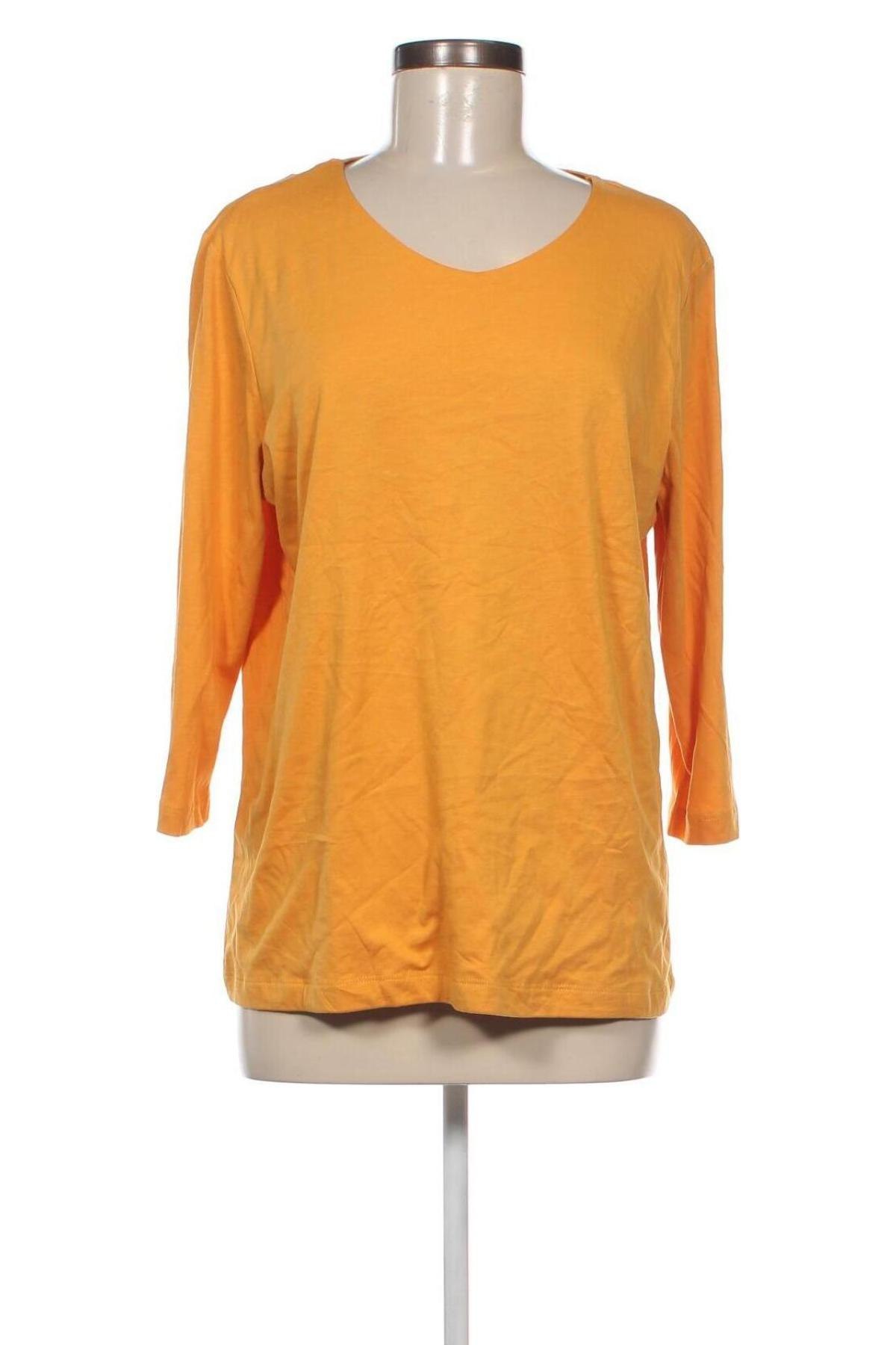 Γυναικεία μπλούζα Michele Boyard, Μέγεθος XL, Χρώμα Κίτρινο, Τιμή 4,82 €