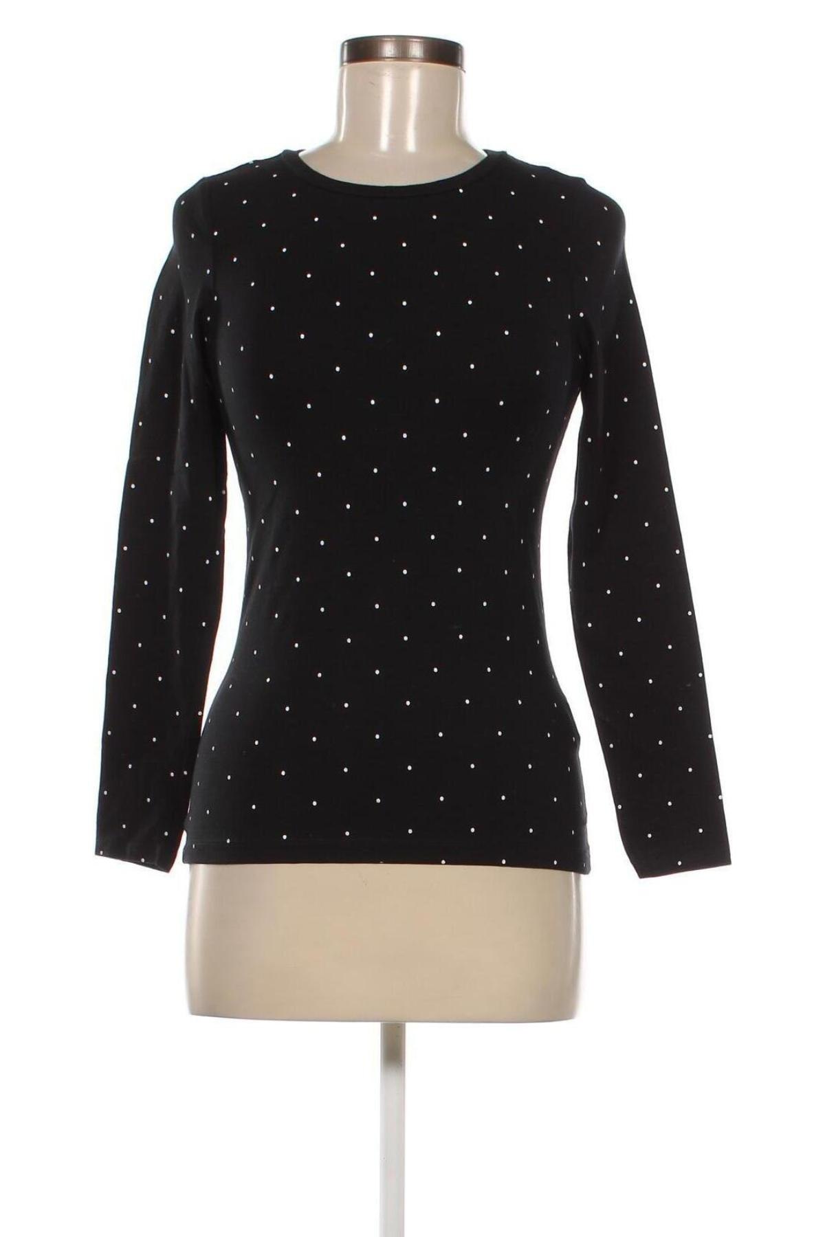 Γυναικεία μπλούζα Mohito, Μέγεθος S, Χρώμα Μαύρο, Τιμή 4,44 €