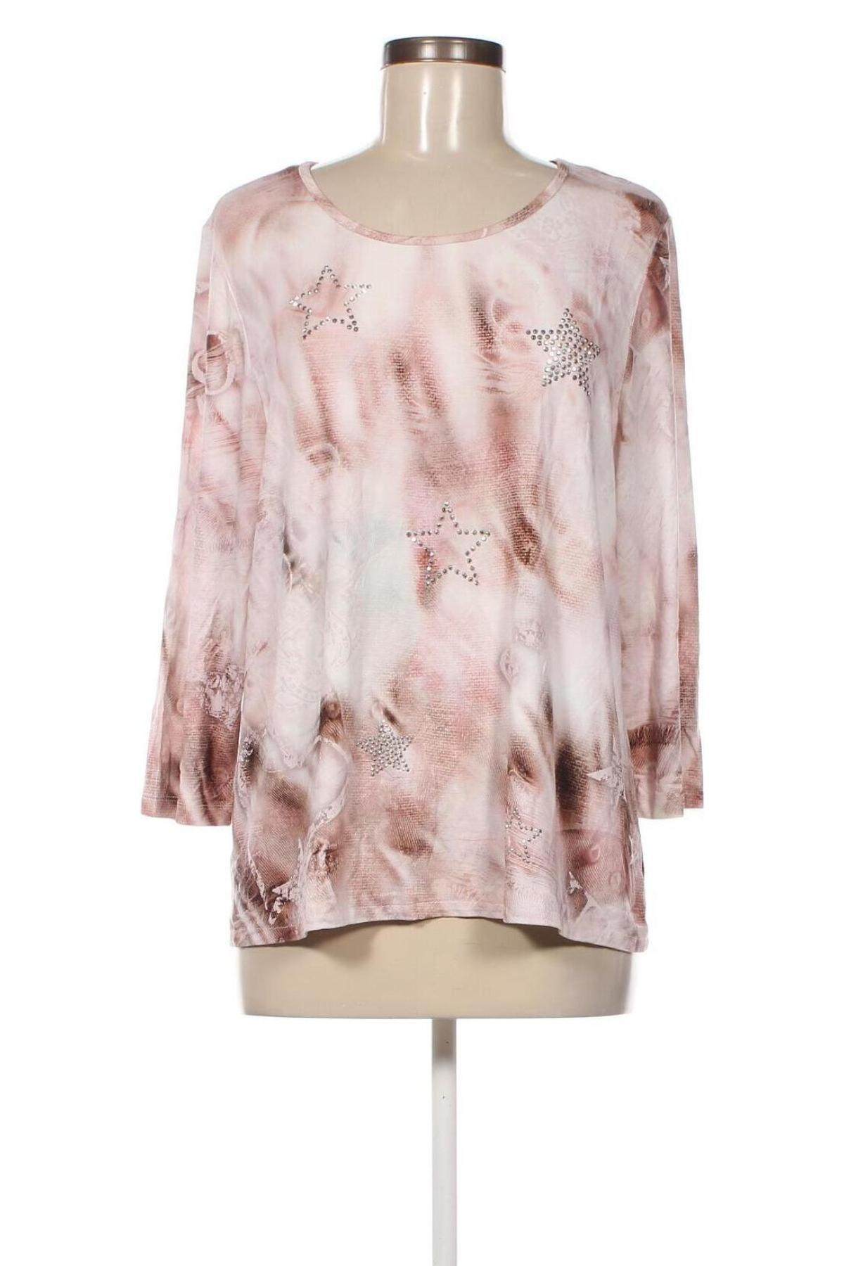 Дамска блуза Mona, Размер XL, Цвят Розов, Цена 24,00 лв.