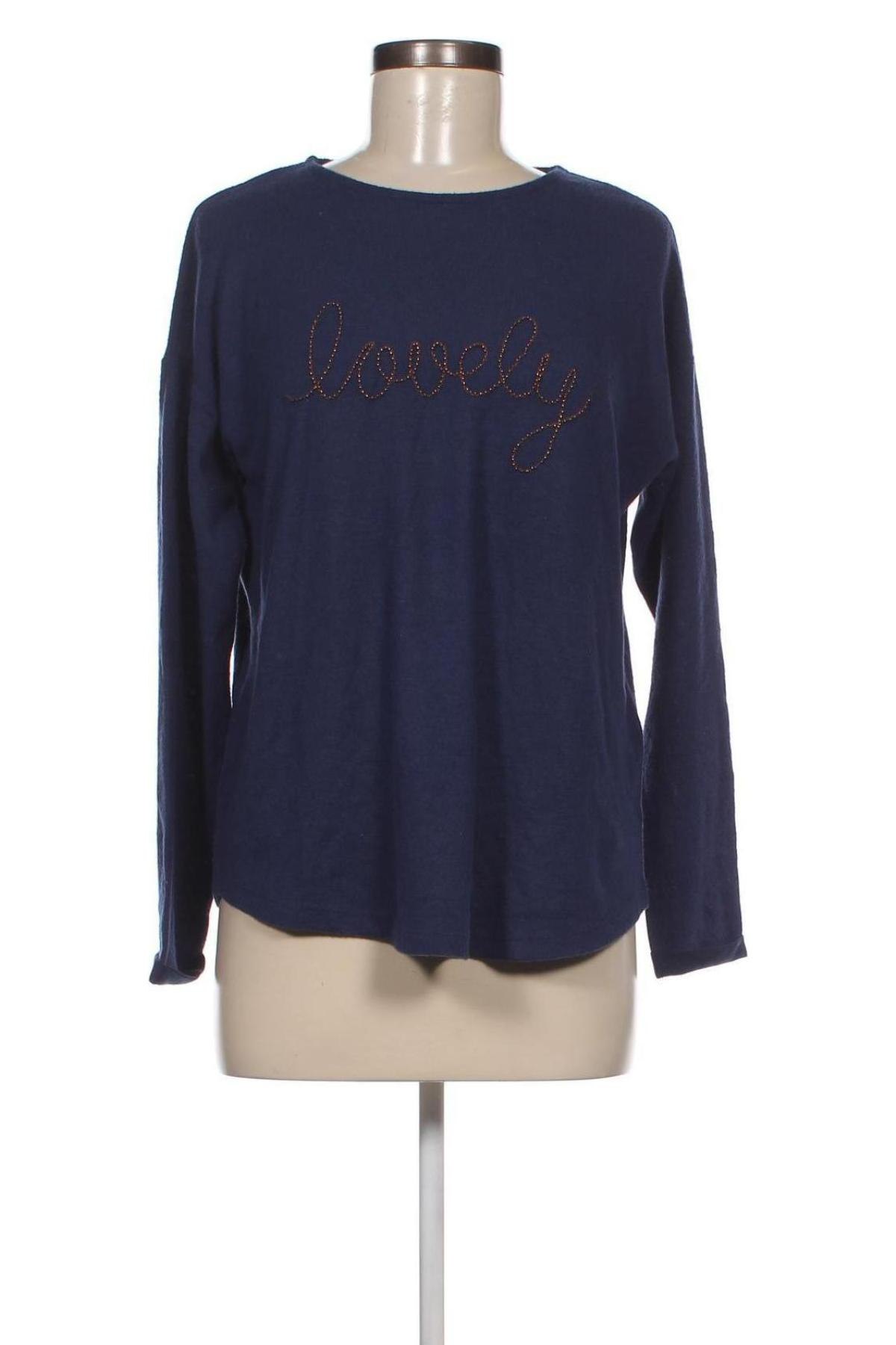 Γυναικεία μπλούζα More & More, Μέγεθος S, Χρώμα Μπλέ, Τιμή 8,62 €