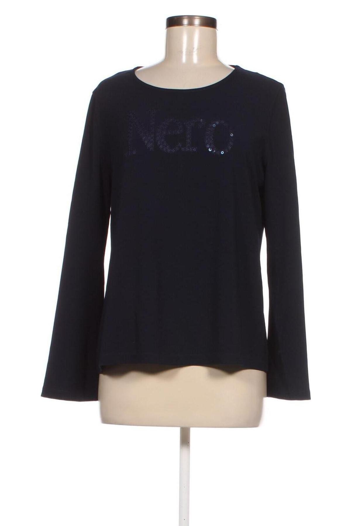 Γυναικεία μπλούζα Nero Giardini, Μέγεθος M, Χρώμα Μπλέ, Τιμή 3,15 €