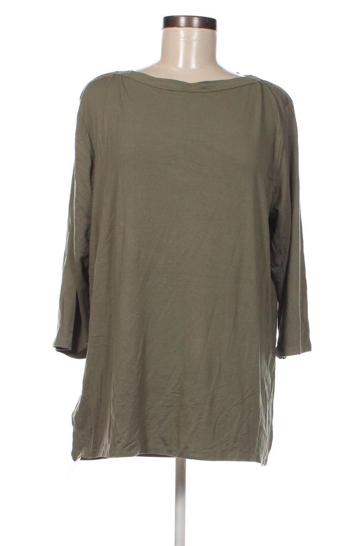 Γυναικεία μπλούζα Nkd, Μέγεθος XL, Χρώμα Πράσινο, Τιμή 5,64 €