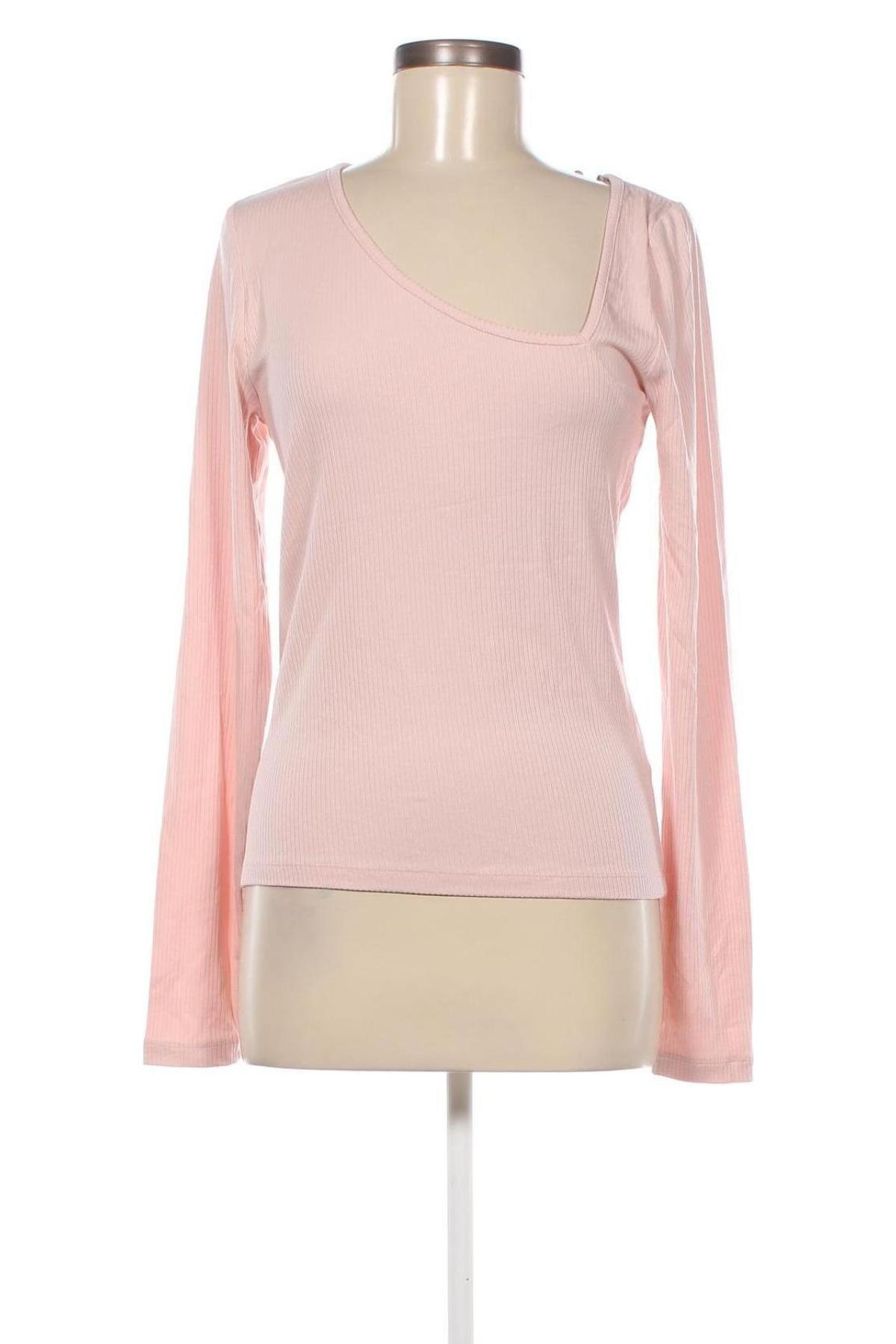 Γυναικεία μπλούζα Noisy May, Μέγεθος L, Χρώμα Ρόζ , Τιμή 4,00 €