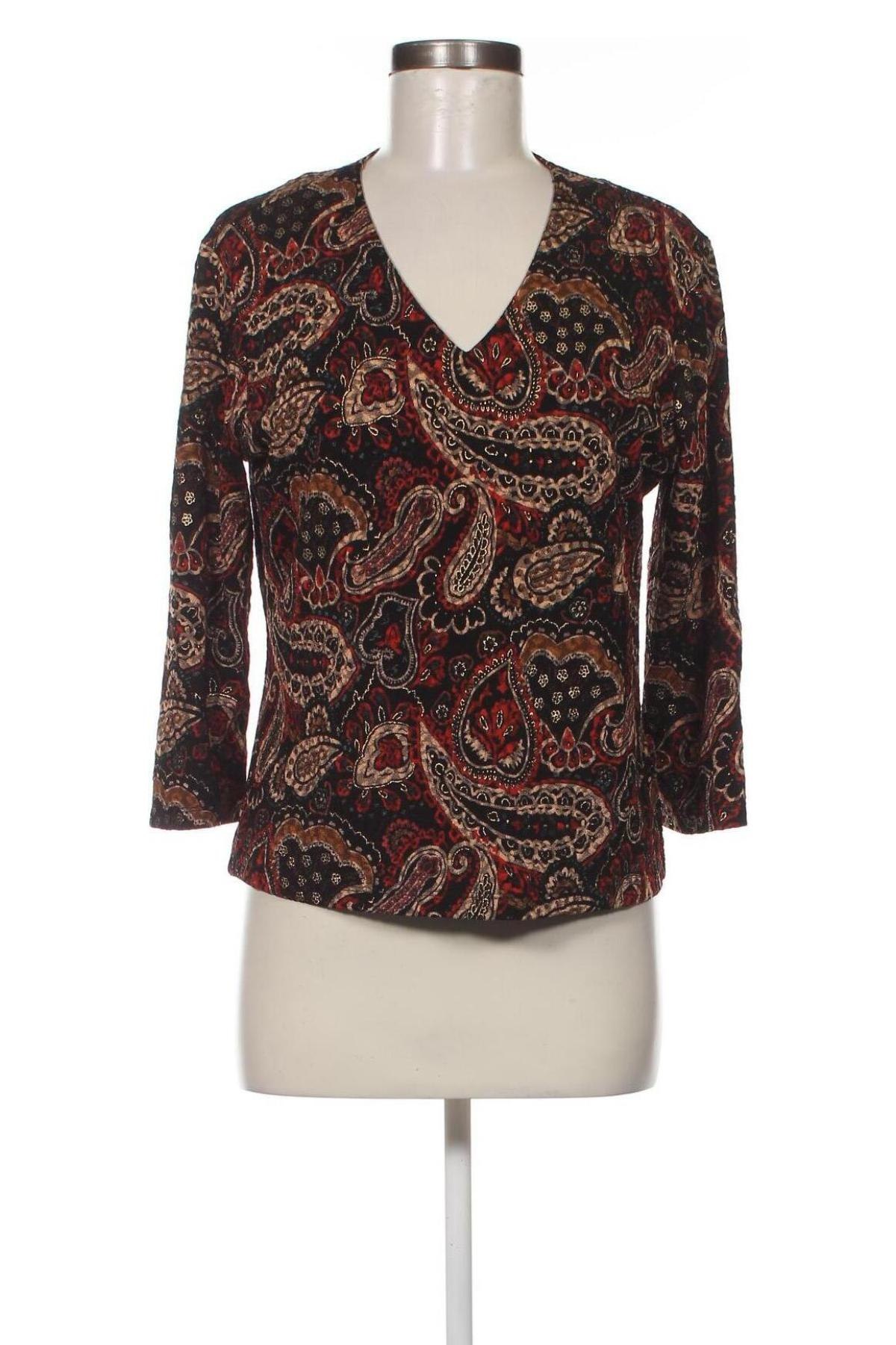 Γυναικεία μπλούζα Notations, Μέγεθος XL, Χρώμα Πολύχρωμο, Τιμή 4,00 €