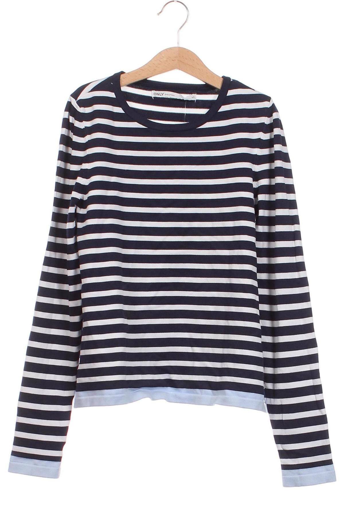 Γυναικεία μπλούζα ONLY, Μέγεθος XS, Χρώμα Πολύχρωμο, Τιμή 1,76 €