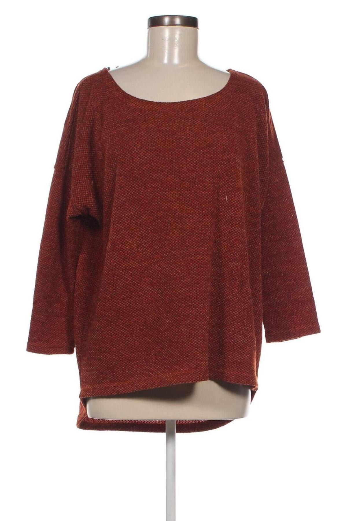 Γυναικεία μπλούζα ONLY, Μέγεθος XL, Χρώμα Καφέ, Τιμή 2,67 €