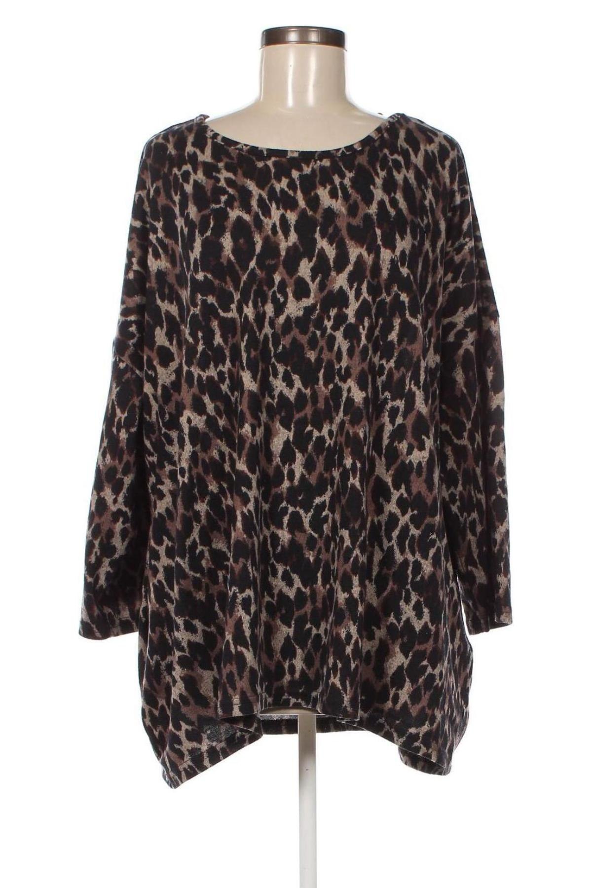 Γυναικεία μπλούζα ONLY Carmakoma, Μέγεθος XL, Χρώμα Πολύχρωμο, Τιμή 20,62 €