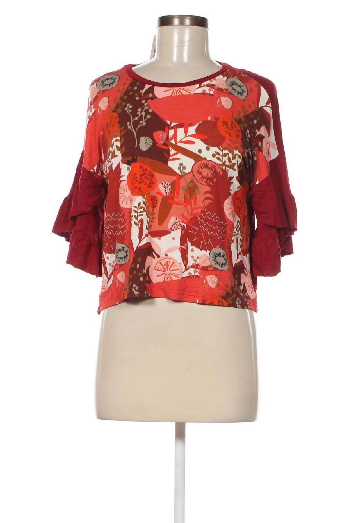 Дамска блуза Olly Doo, Размер M, Цвят Червен, Цена 3,15 лв.