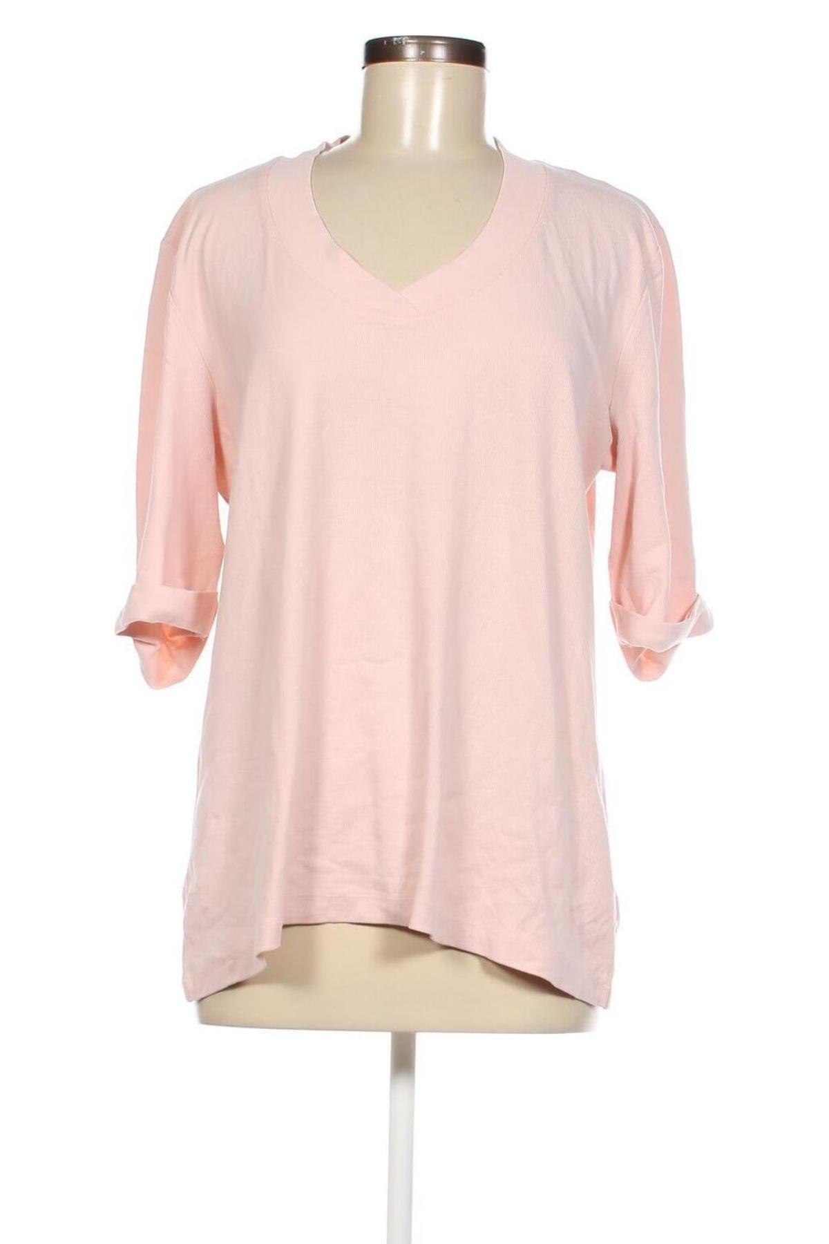 Дамска блуза Oui, Размер XL, Цвят Розов, Цена 41,00 лв.