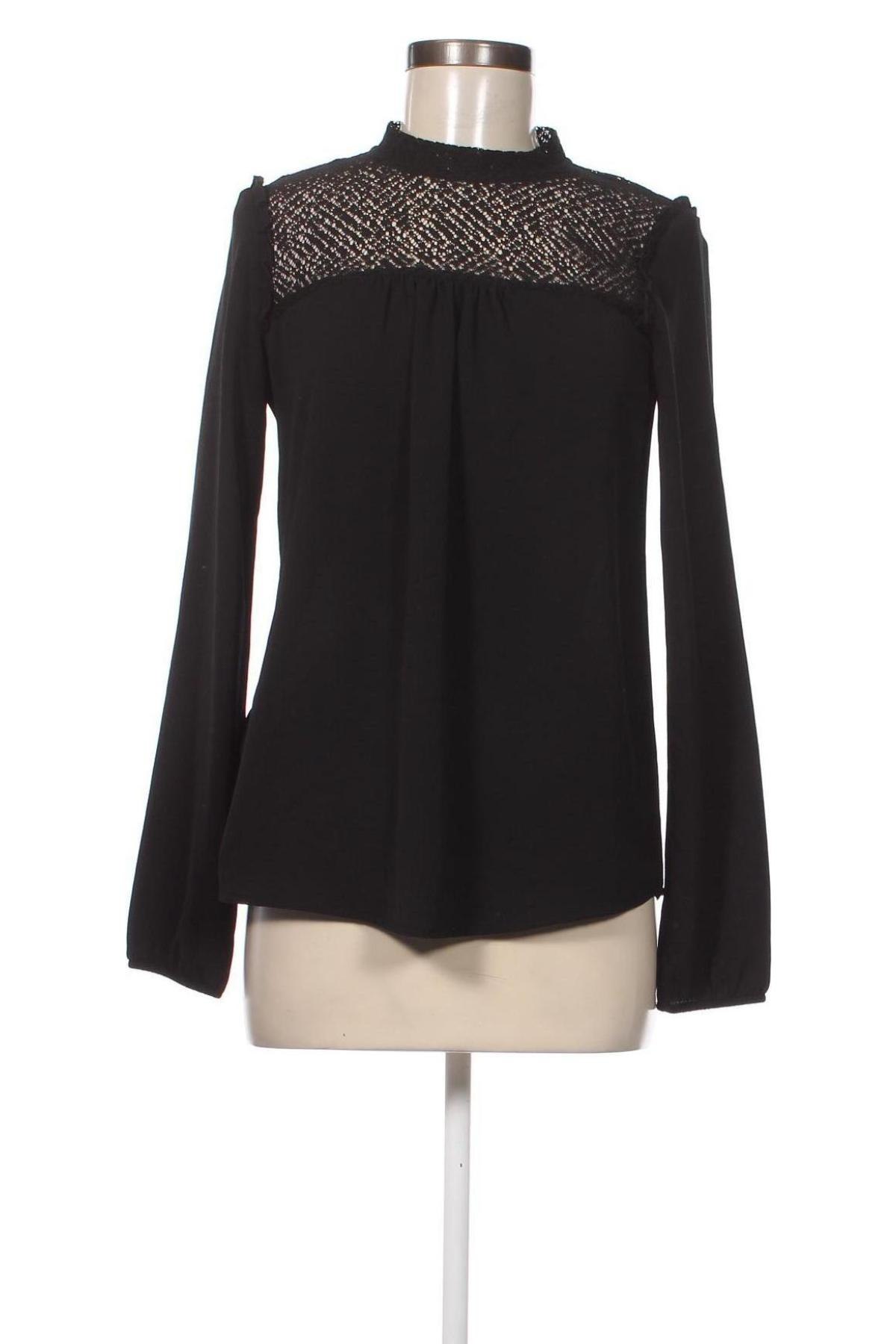Дамска блуза Promod, Размер XS, Цвят Черен, Цена 3,60 лв.