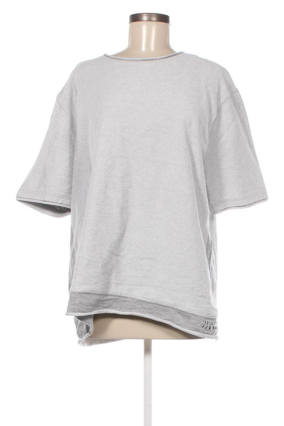 Γυναικεία μπλούζα Q/S by S.Oliver, Μέγεθος XL, Χρώμα Γκρί, Τιμή 14,85 €