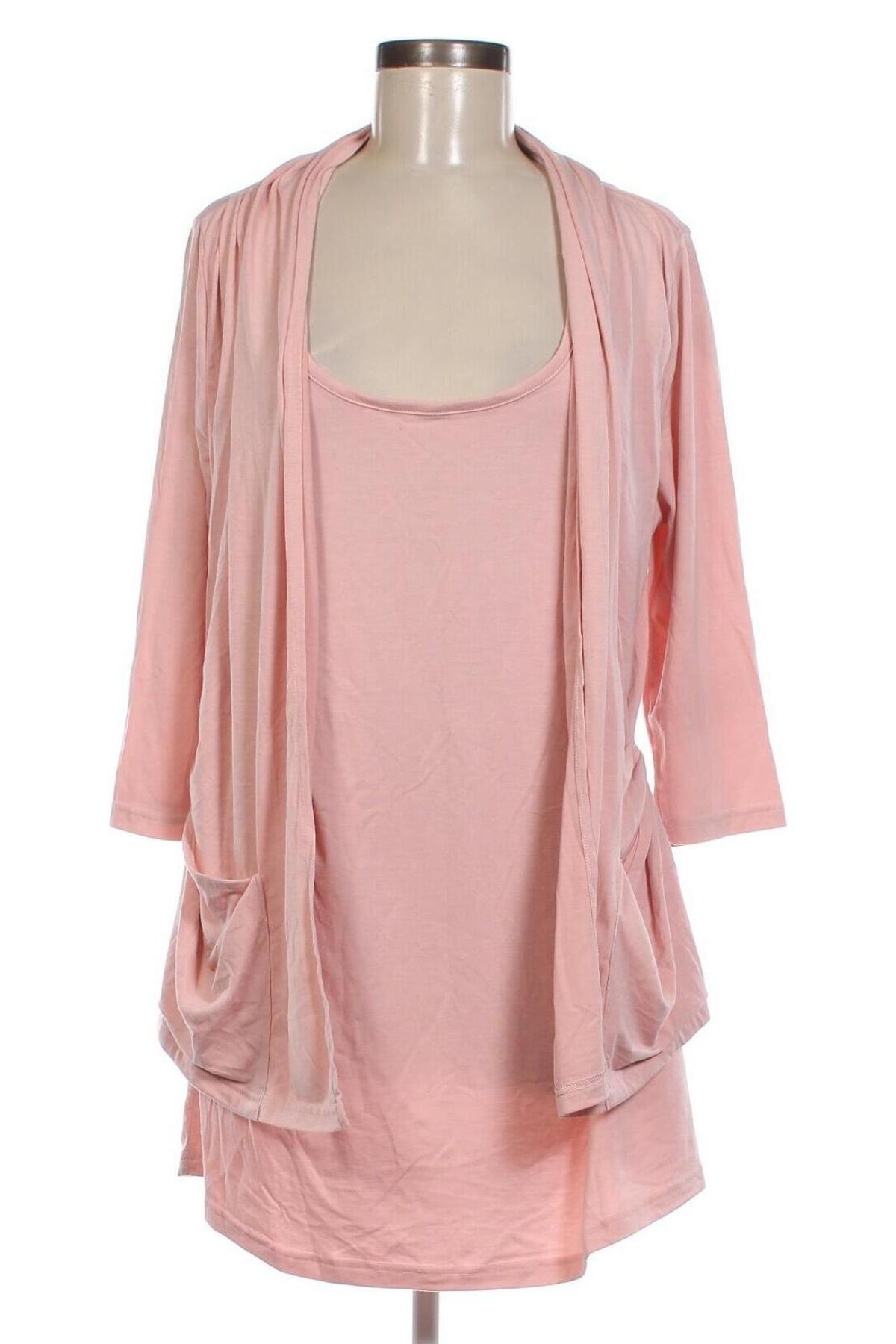 Дамска блуза Rainbow, Размер XL, Цвят Розов, Цена 4,75 лв.