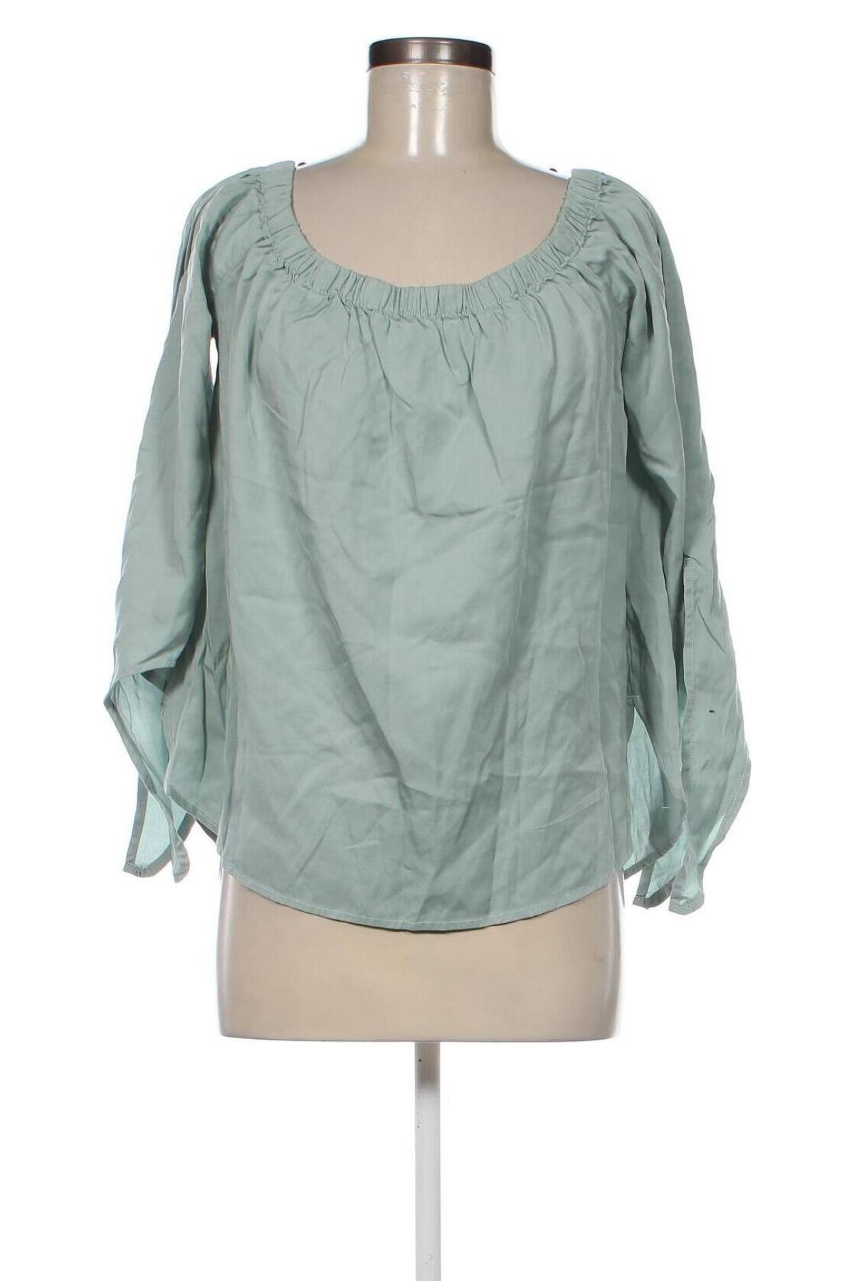 Дамска блуза Reserved, Размер XL, Цвят Зелен, Цена 30,89 лв.