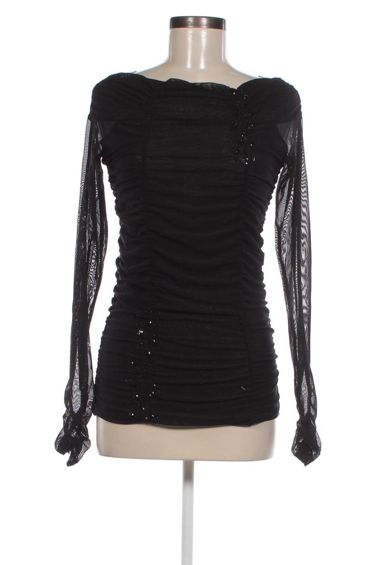 Γυναικεία μπλούζα S.Oliver, Μέγεθος M, Χρώμα Μαύρο, Τιμή 5,94 €
