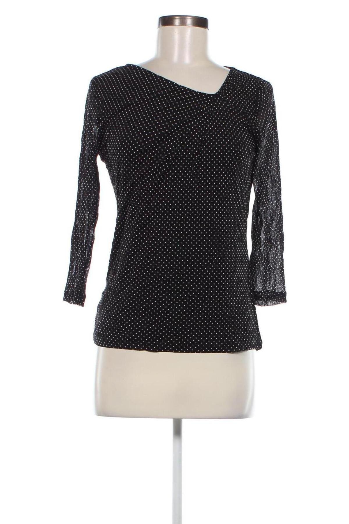 Дамска блуза S.Oliver, Размер M, Цвят Черен, Цена 7,20 лв.