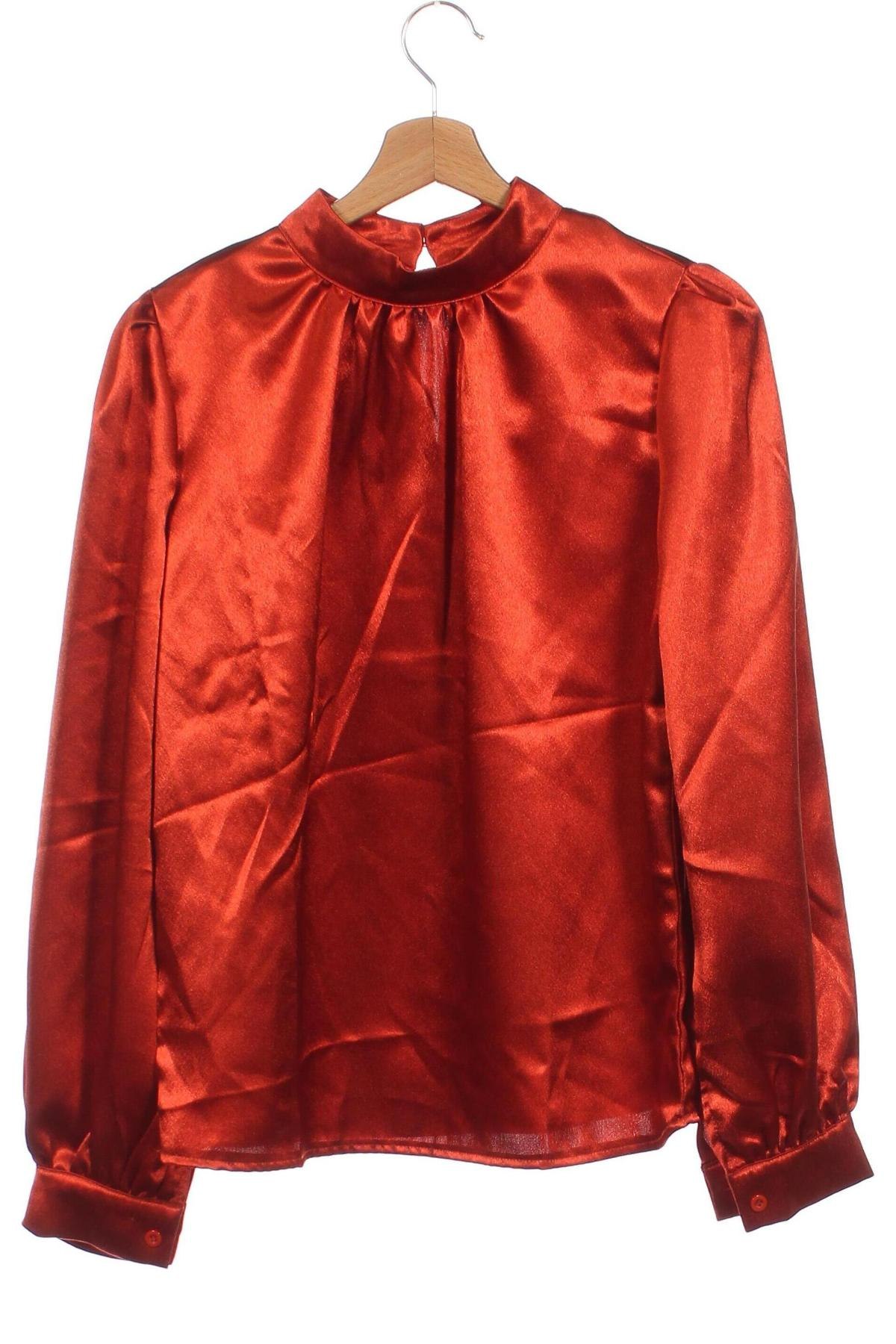 Γυναικεία μπλούζα SHEIN, Μέγεθος XS, Χρώμα Πορτοκαλί, Τιμή 2,67 €
