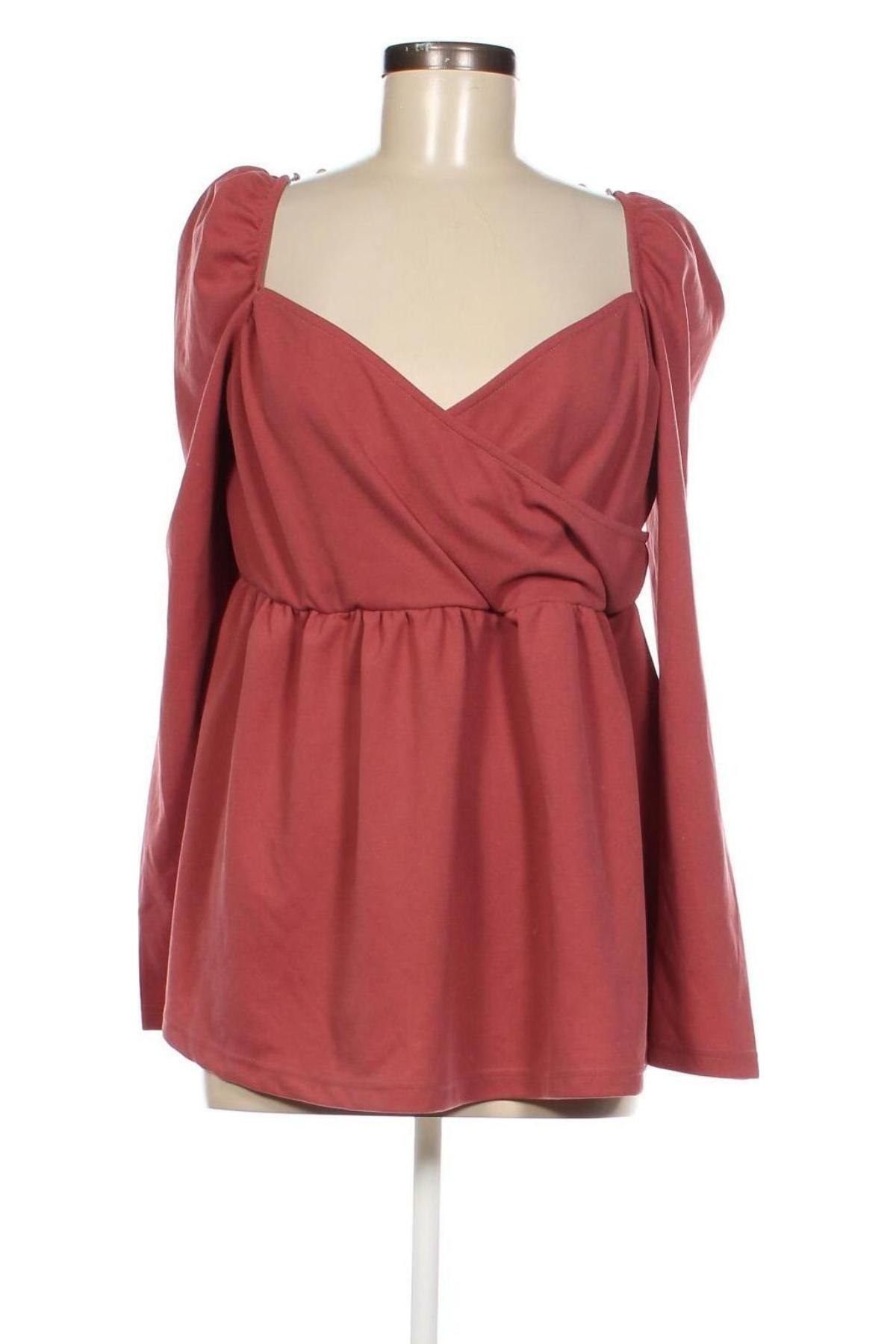 Дамска блуза SHEIN, Размер XL, Цвят Розов, Цена 6,65 лв.